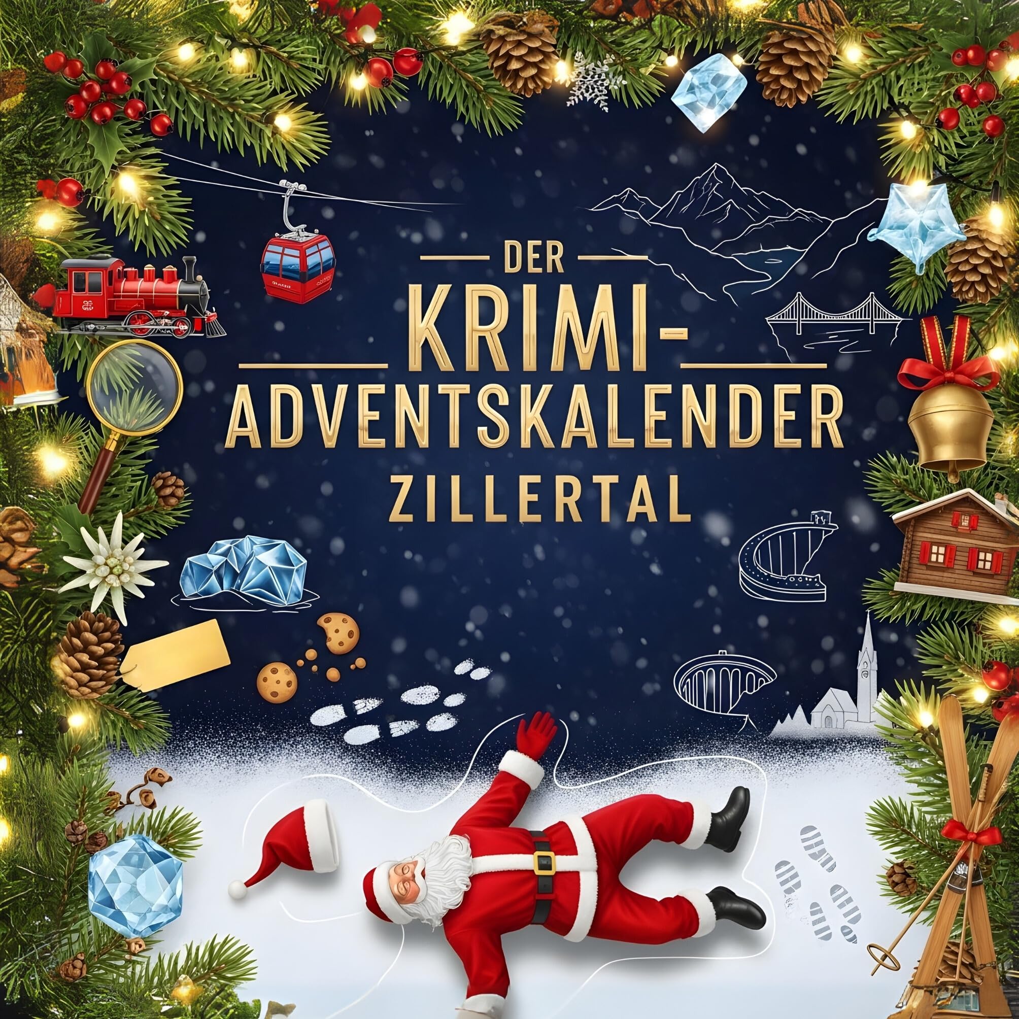 Der Krimi-Adventskalender Zillertal: Mordsverdächtig in 24 Akten. Ein Fall in deiner Nähe