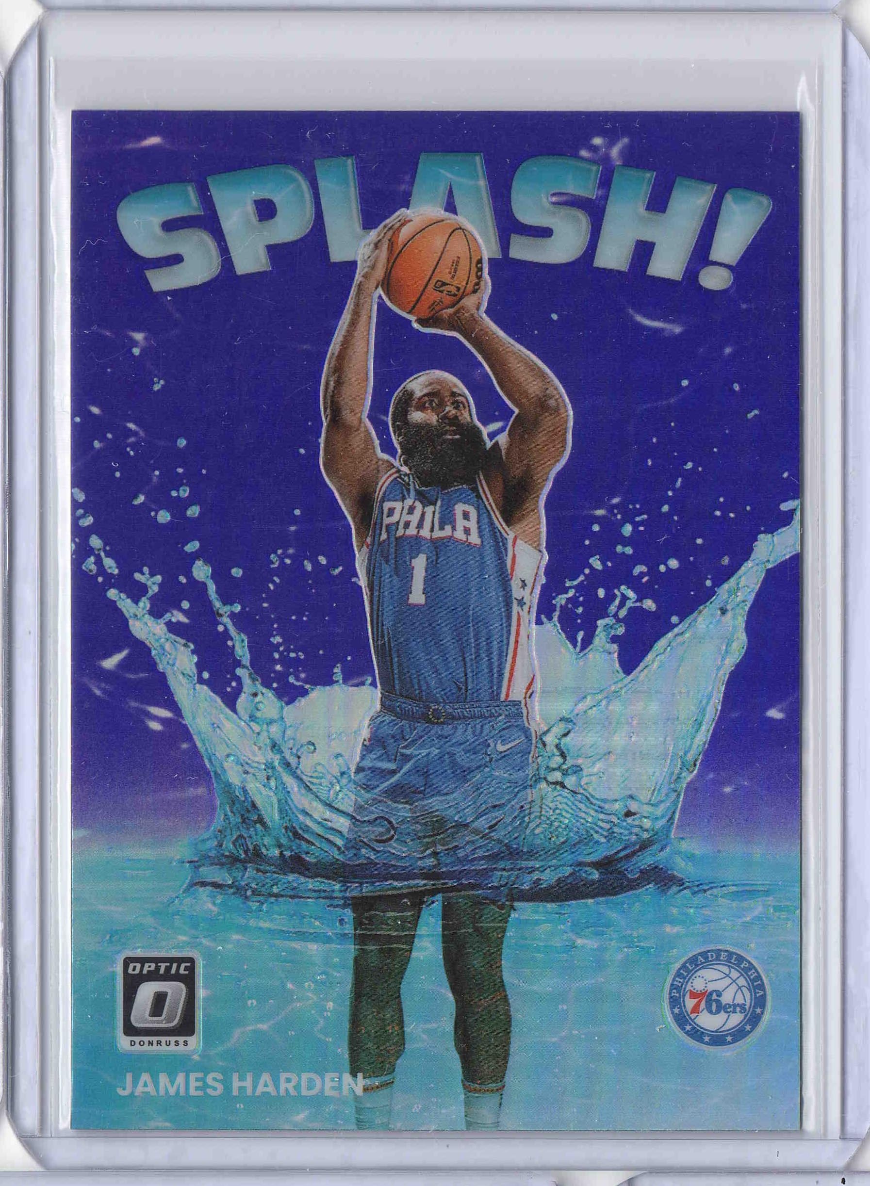 Amazon.com: 2022-23 Trading Card Optic Splash! Purple #13 James