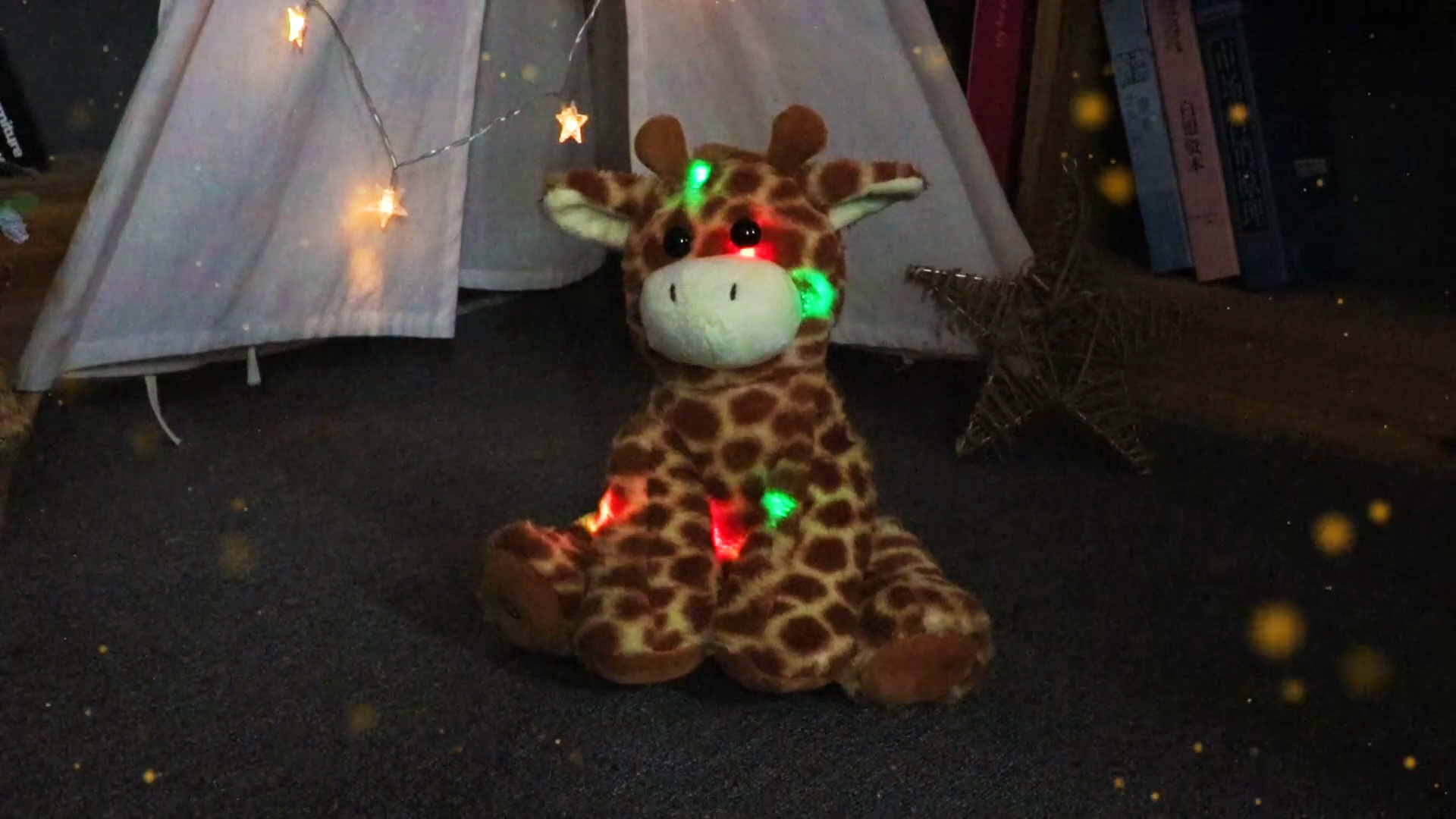 Amazon.com: Hopearl LED Musical Stuffed Giraffe Lighting Up