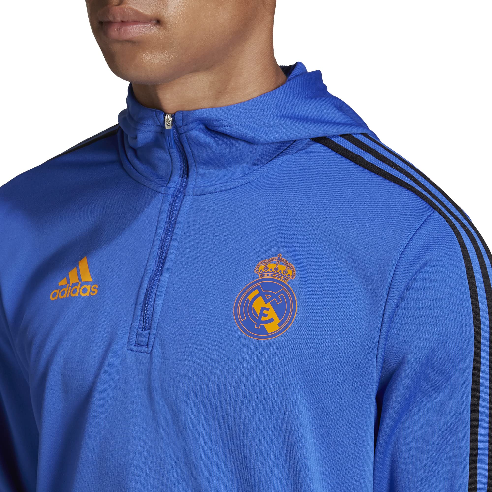 adidas Felpa con cappuccio da allenamento Real Madrid da uomo