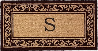 Calloway Mills AZ120063048S Vosta Monogram Doormat, 30" x 48" (Letter S)