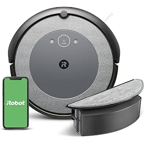 iRobot Roomba Combo i5+ Self-Emptying Robot Vacuum and Mop, Clean by Room with Smart Mapping, Empties Itself for Up to 60 Days, Works with Alexa, Personalized Cleaning OS