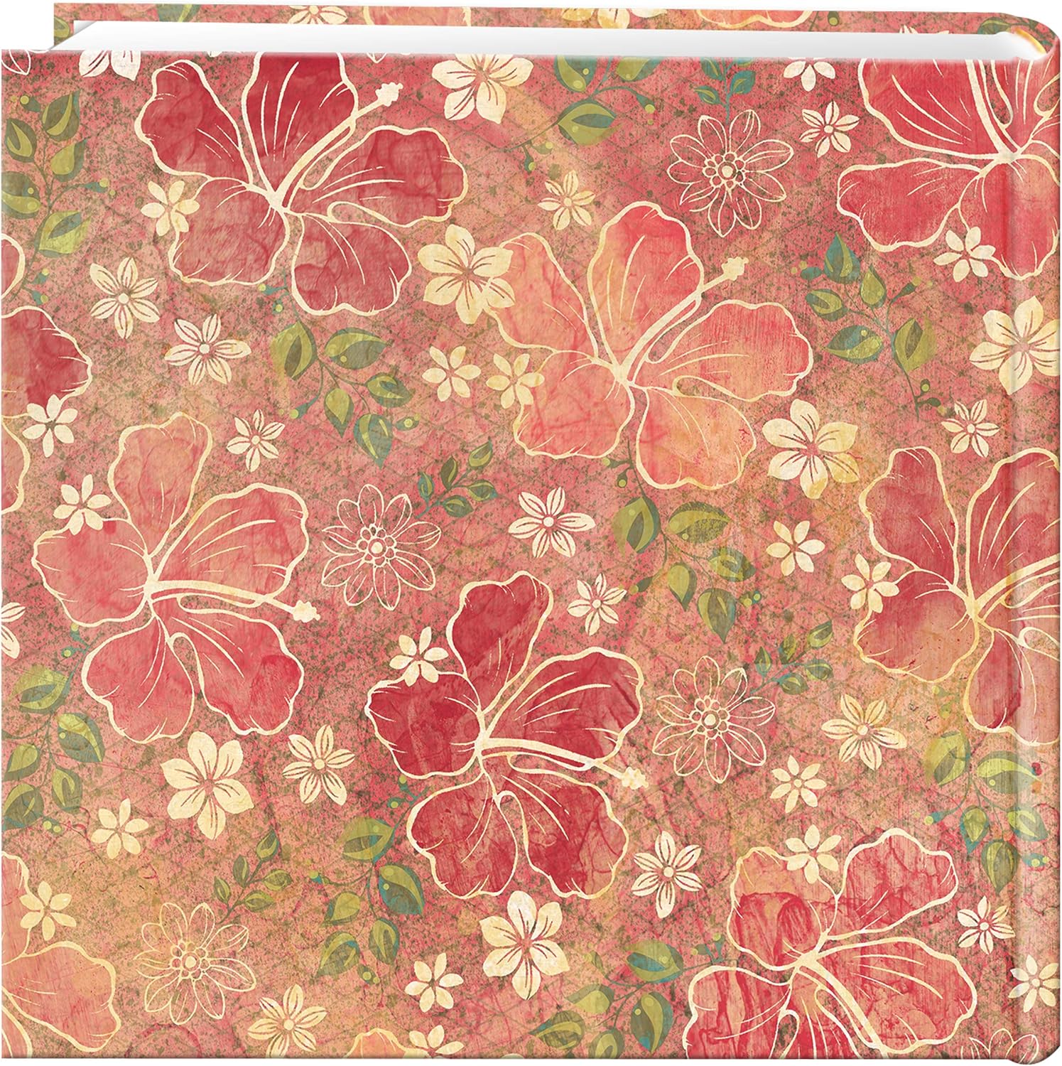 Pioneer Photo Albums DA-200TRP Troopical Photo Album, Tropical Hibiscus 4 x 6 Inch