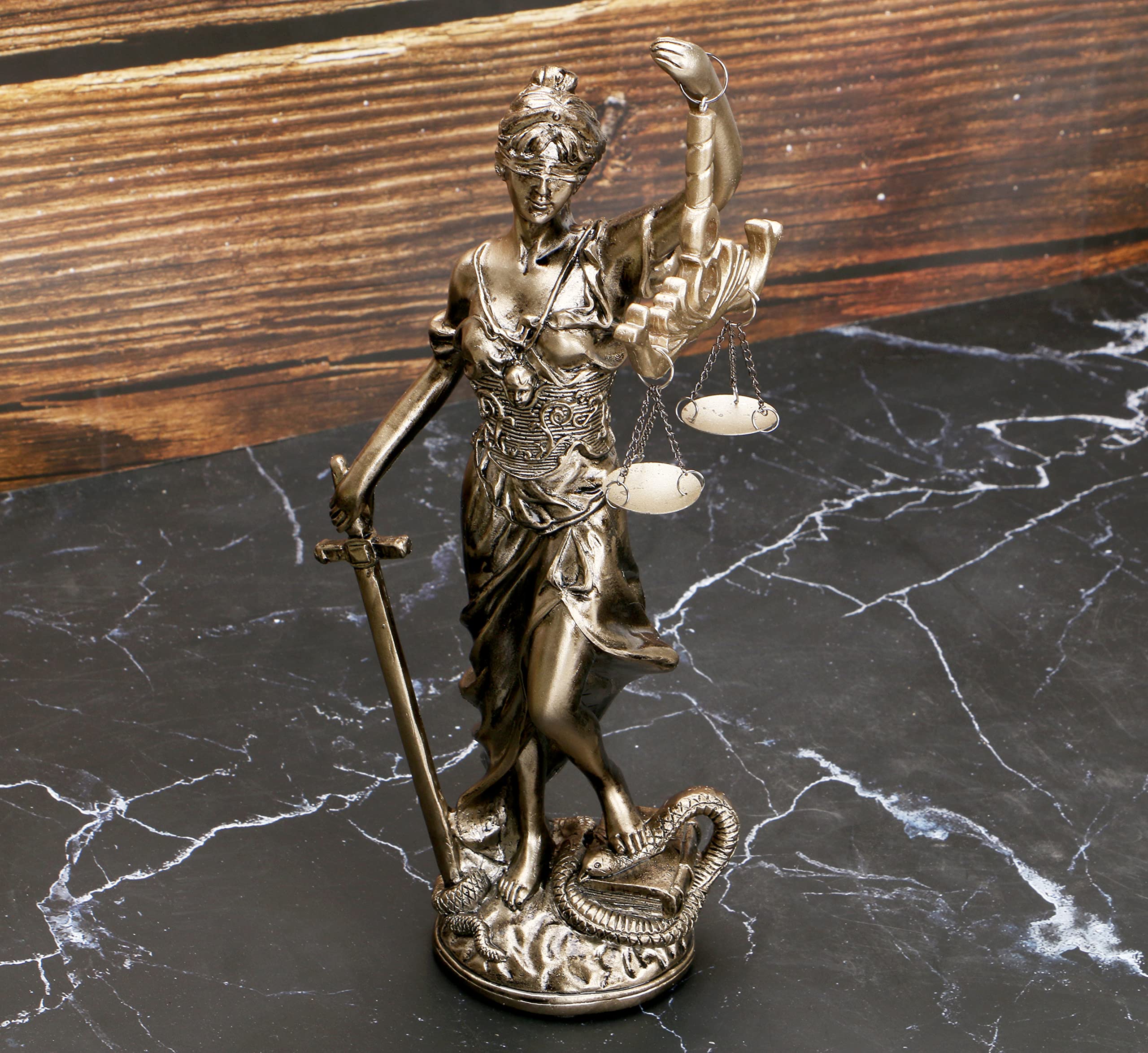 Buy TYBBLY Lady of Justice Statue Lady Justice Statue Blind Goddess of