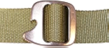 Bison Designs Tap Cap 38mm Belt with Gunmetal Buckle