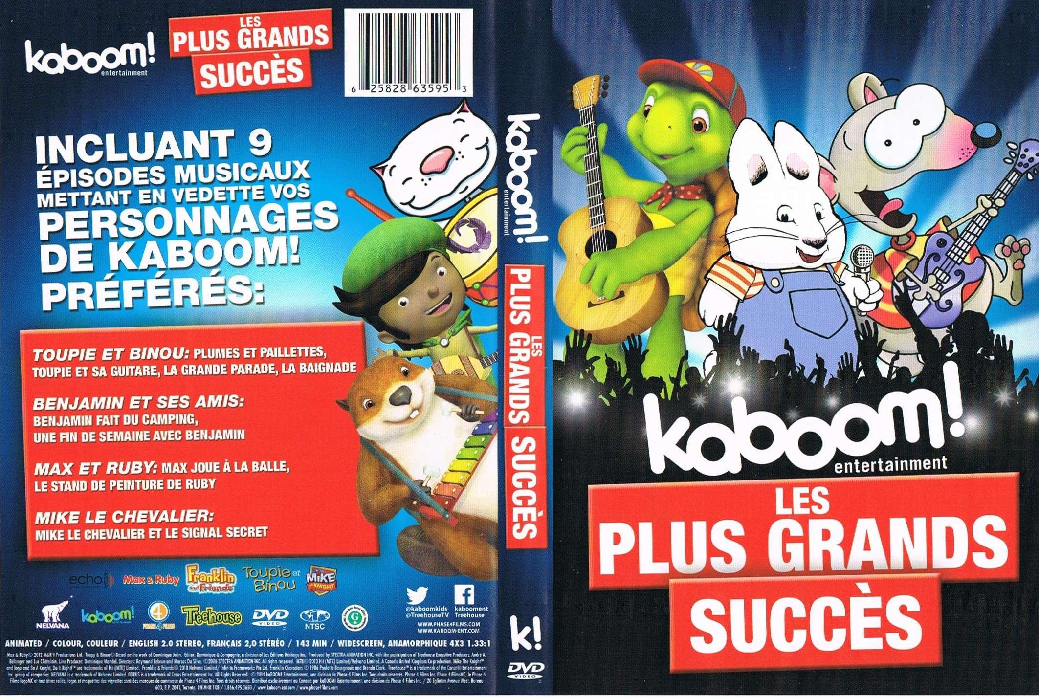 Plus Grands Succes De (Version française) [DVD]