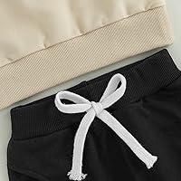 Vista 6 de Daddys Girl Toddler Baby Clothes Long Sleeve Sweatshirt Pullover Top Jogger Pants Fall Winter 2 Piece Outfits