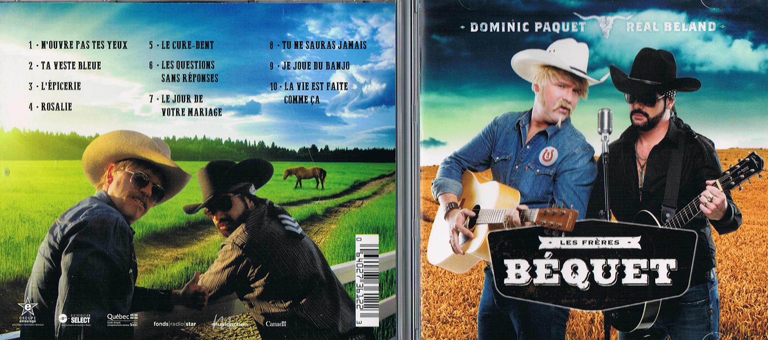 Les Freres Becquet [Audio CD] Les Freres Becquet
