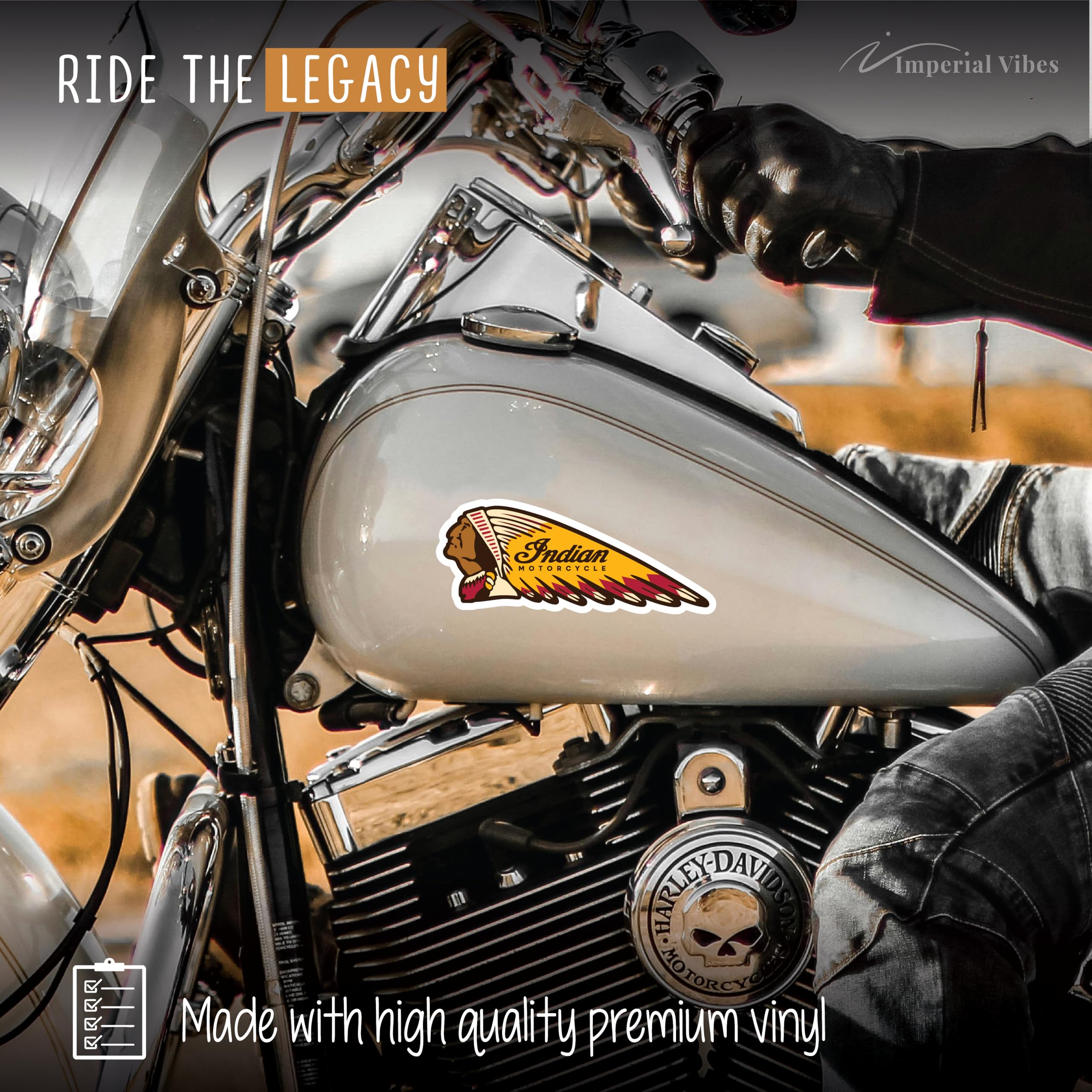 Amazon.com - IMPERIAL VIBES – Indian Motorcycles Vintage War