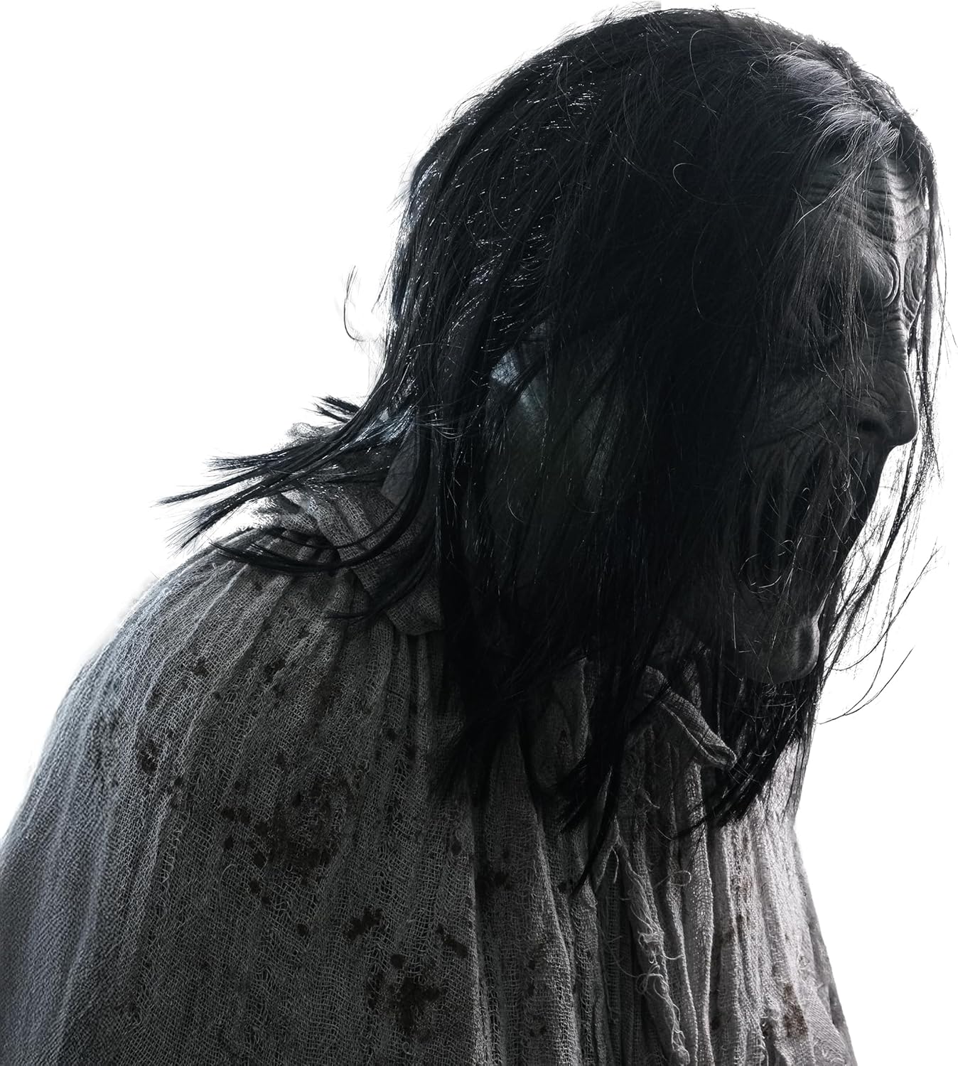 Mouthless scary ghost Halloween mask, zombie demon Creepiest Latex scary mask - Image 5