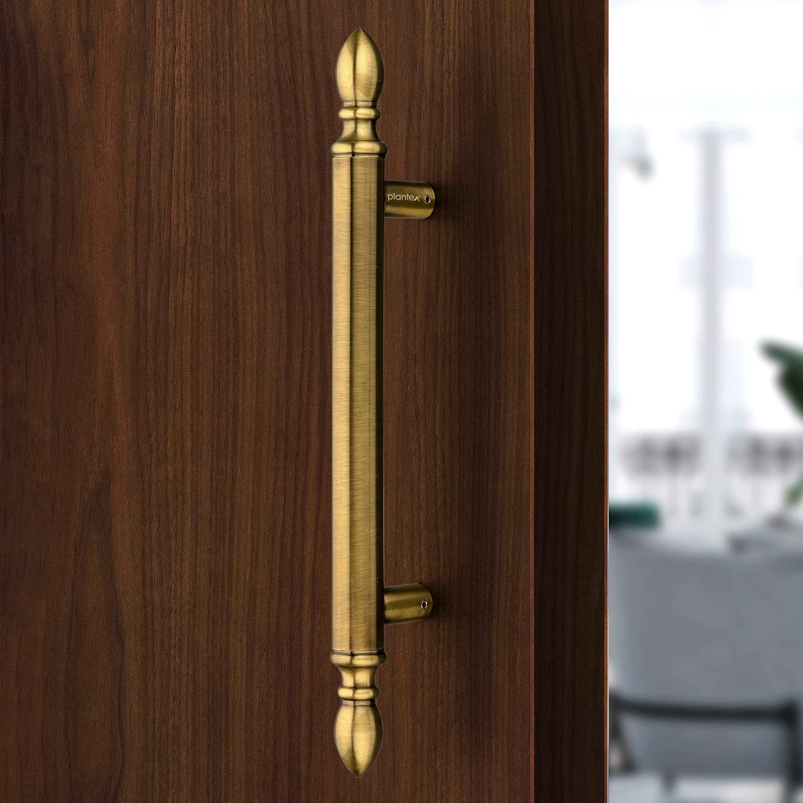 Plantex Altros Main Door Handle/14 Inch Door Handle for Main Door/Pull Push Antique Door Handle/Home & Door Decor/3 Years Warranty Pack of 1 (106, Brass Antique Finish) — Amazon image 7