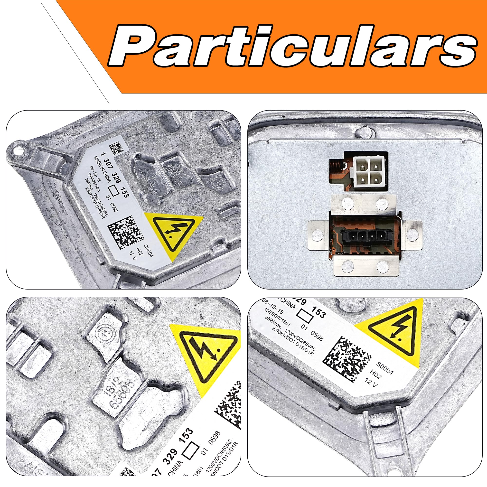 Xenon HID Headlight Ballast,Xenon HID Ballast Headlight Control Unit Module Compatible for E92 E93 328i M3 X3 X5 TT R8 Mini 2007-2013.Replace#130732915301 - Image 4