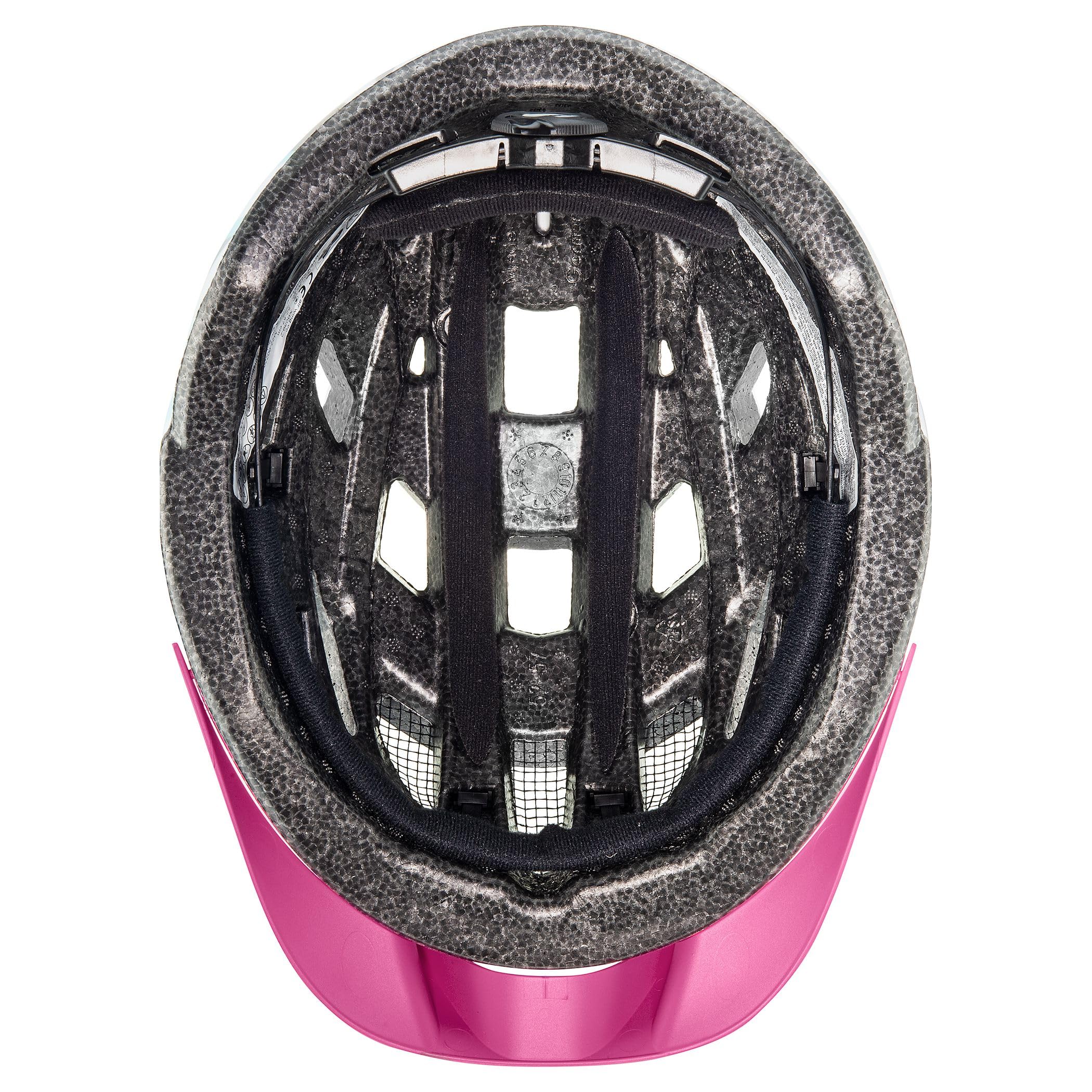 uvex air Wing, Casque de vélo, Adulte Unisexe, Pink-White, 56-60 cm