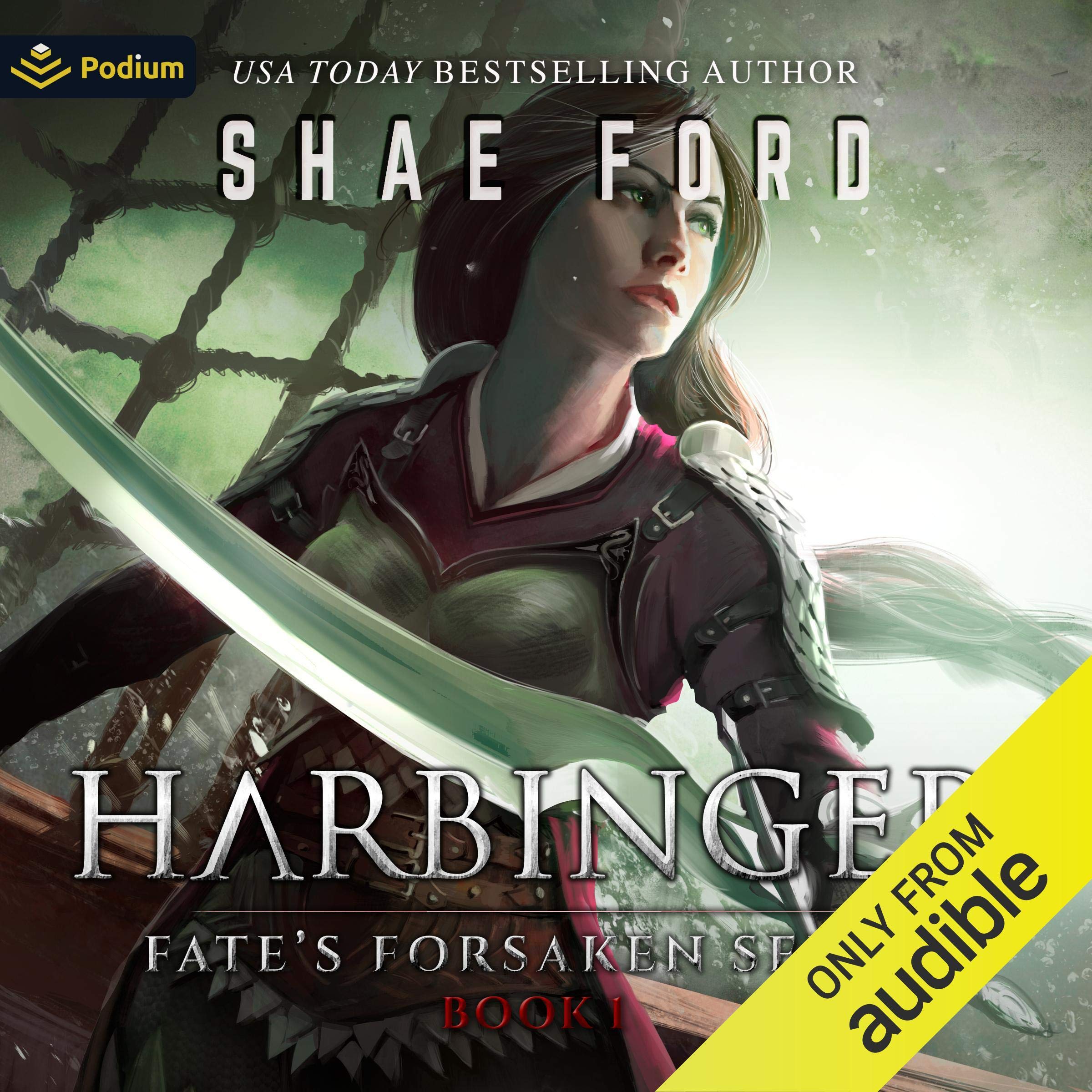 Cover art for Harbinger: Fate's Forsaken, Book 1