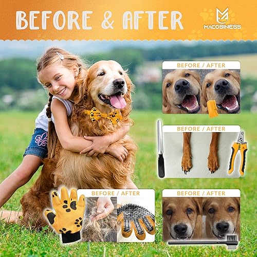 Miniatura 9 de MAcosiness Hamaca de aseo para mascotas para recortar uñas, juego completo de ayudante para peluqueros para mascotas, hamaca de aseo para perros con