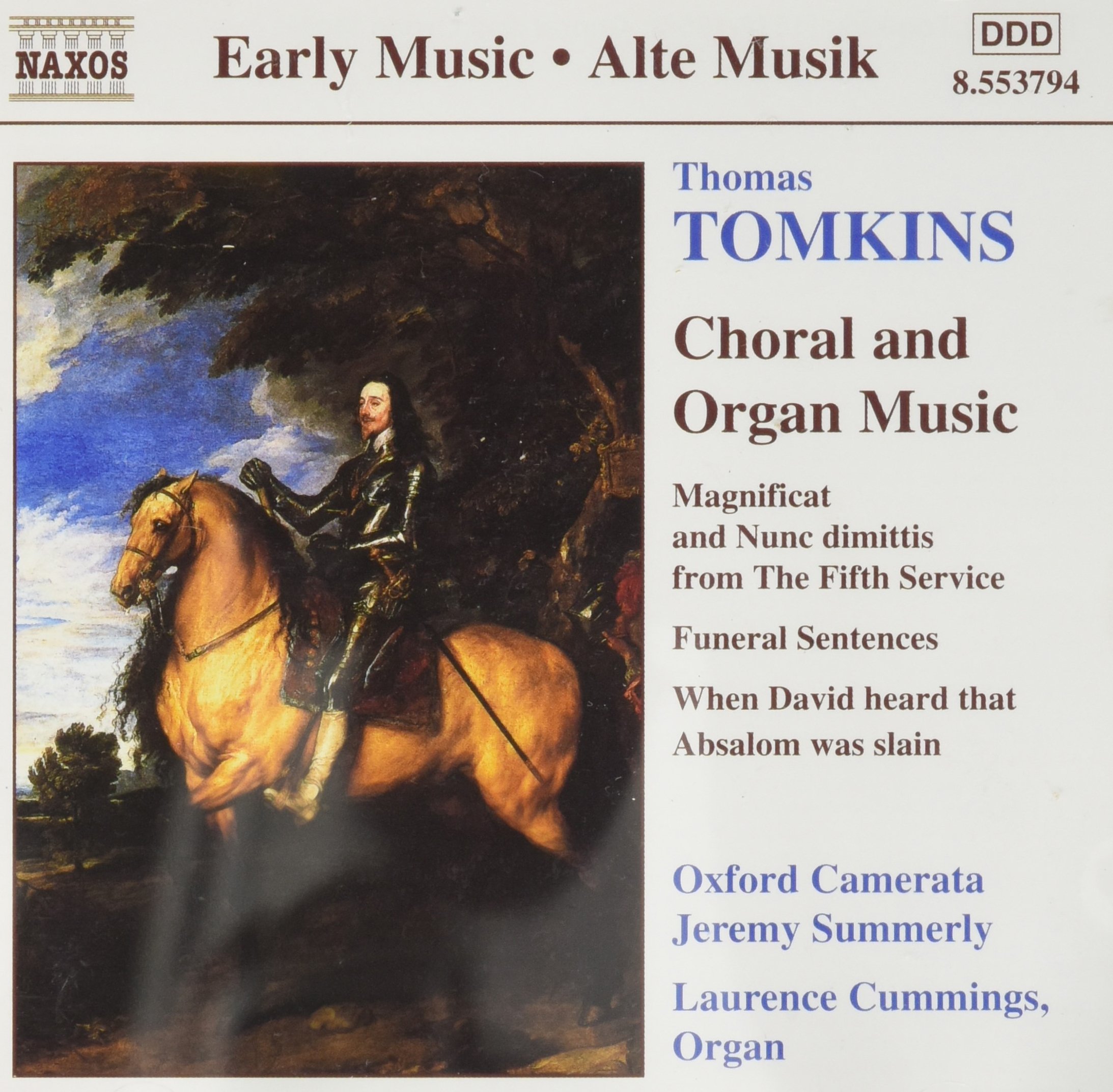 Tomkins: Choral and Organ Music