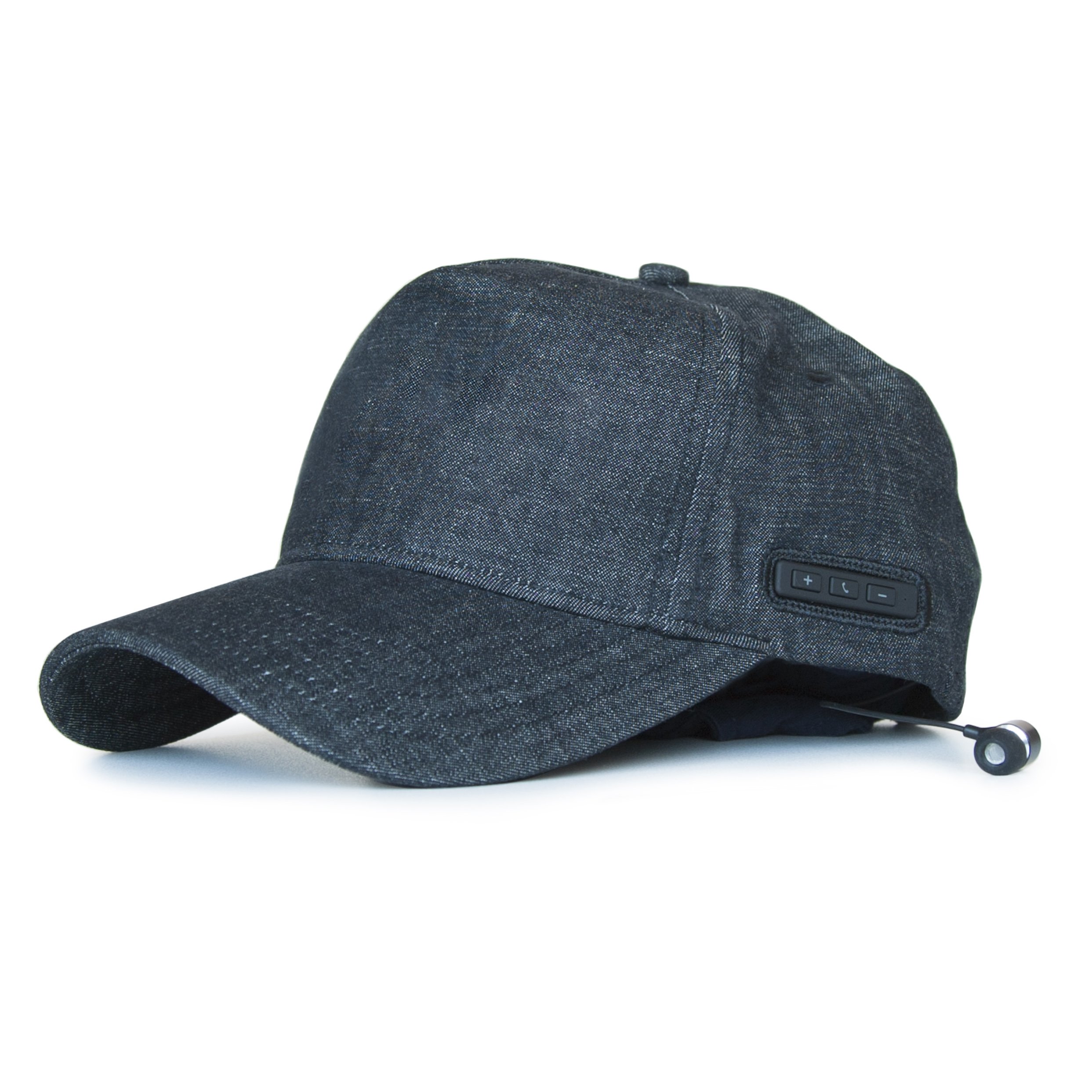 hi-Cap gorra de béisbol con la tecnología Bluetooth integrada, Denim
