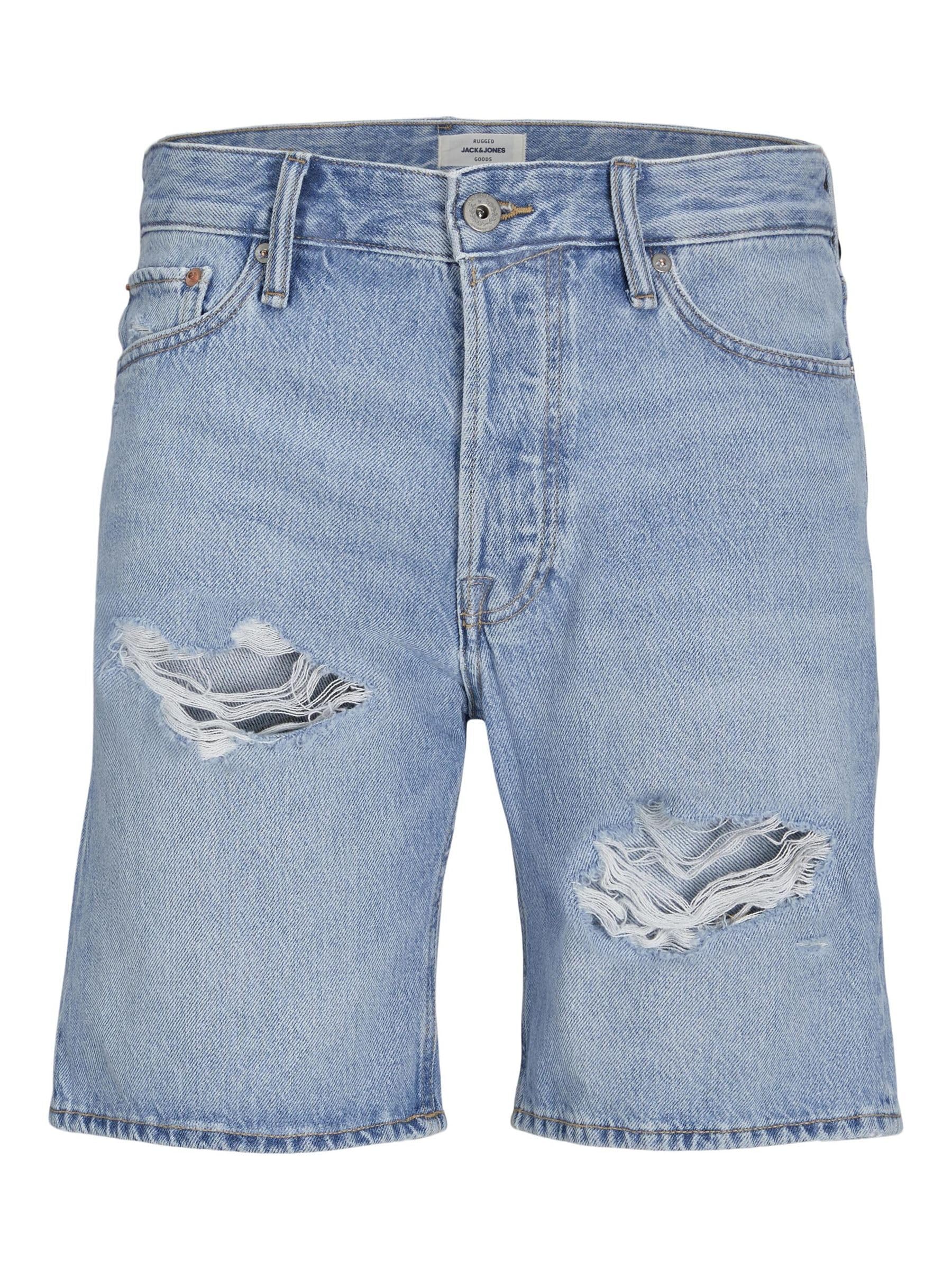 JACK & JONES JJICHRIS JJCOOPER SBD 921 SN Shorts, Blue Denim, XL