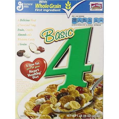 Post Basic 4 Fruit & Nut Multigrain Cereal (Pack of 2)
