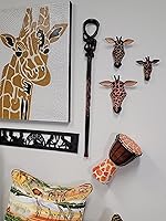 Vista 5 de Bastón decorativo de madera africana (hecho a mano en Kenia)