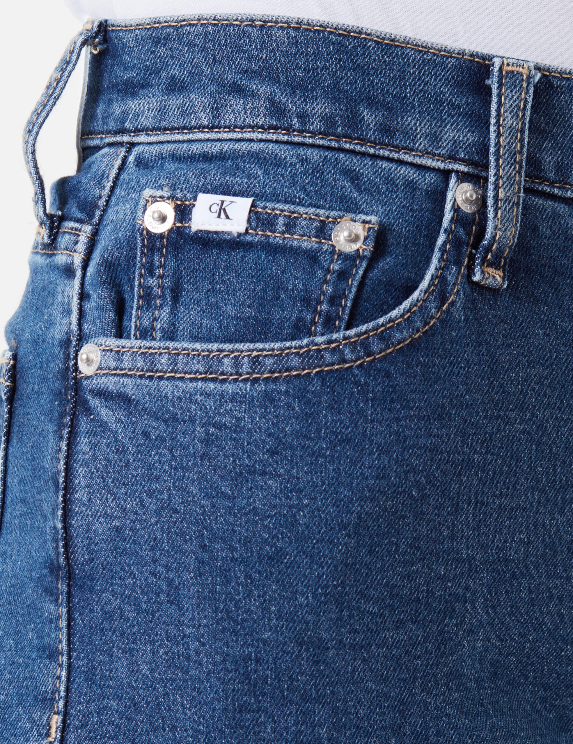 Calvin Klein Mom Jean J20j221589 - Stożkowy Kobiety