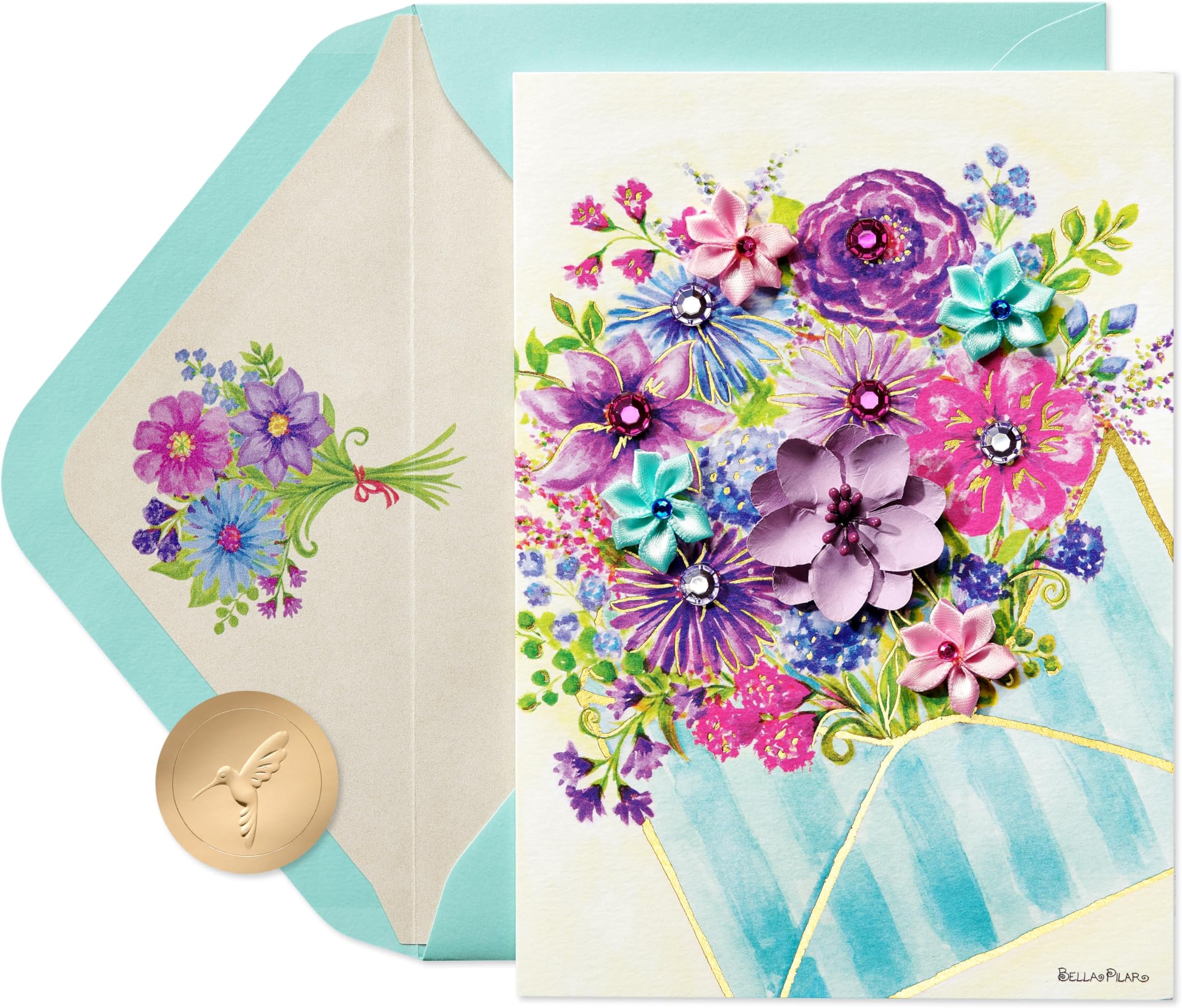 Amazon.com : Papyrus Birthday Card for Her - Designed by Bella Pilar ...