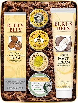 Burt's Bees Christmas Stocking Stuffers Gift Set - 6 Classic Products