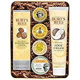 Burt's Bees Valentine's Day Gifts Ideas - Classics Set, 6 Products in Giftable Tin, Cuticle Cream, Hand Salve, Lip Balm, Res-Q Ointment, Hand Repair and Foot Cream Classics Set 6 Count