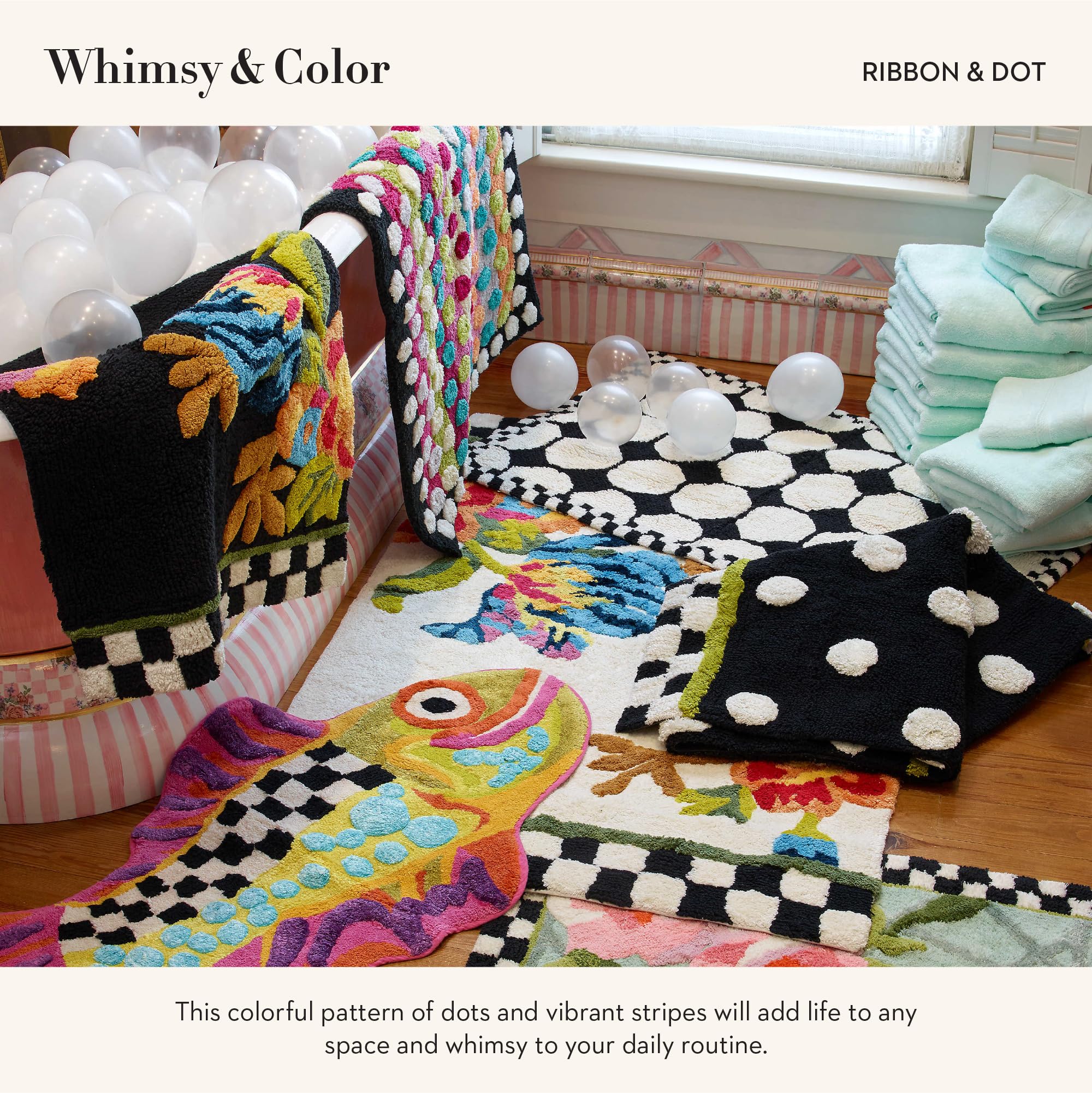 MACKENZIE CHILDS 毛布・ブランケット Mosaic Basket Weave Throw - Mackenzie-Childs