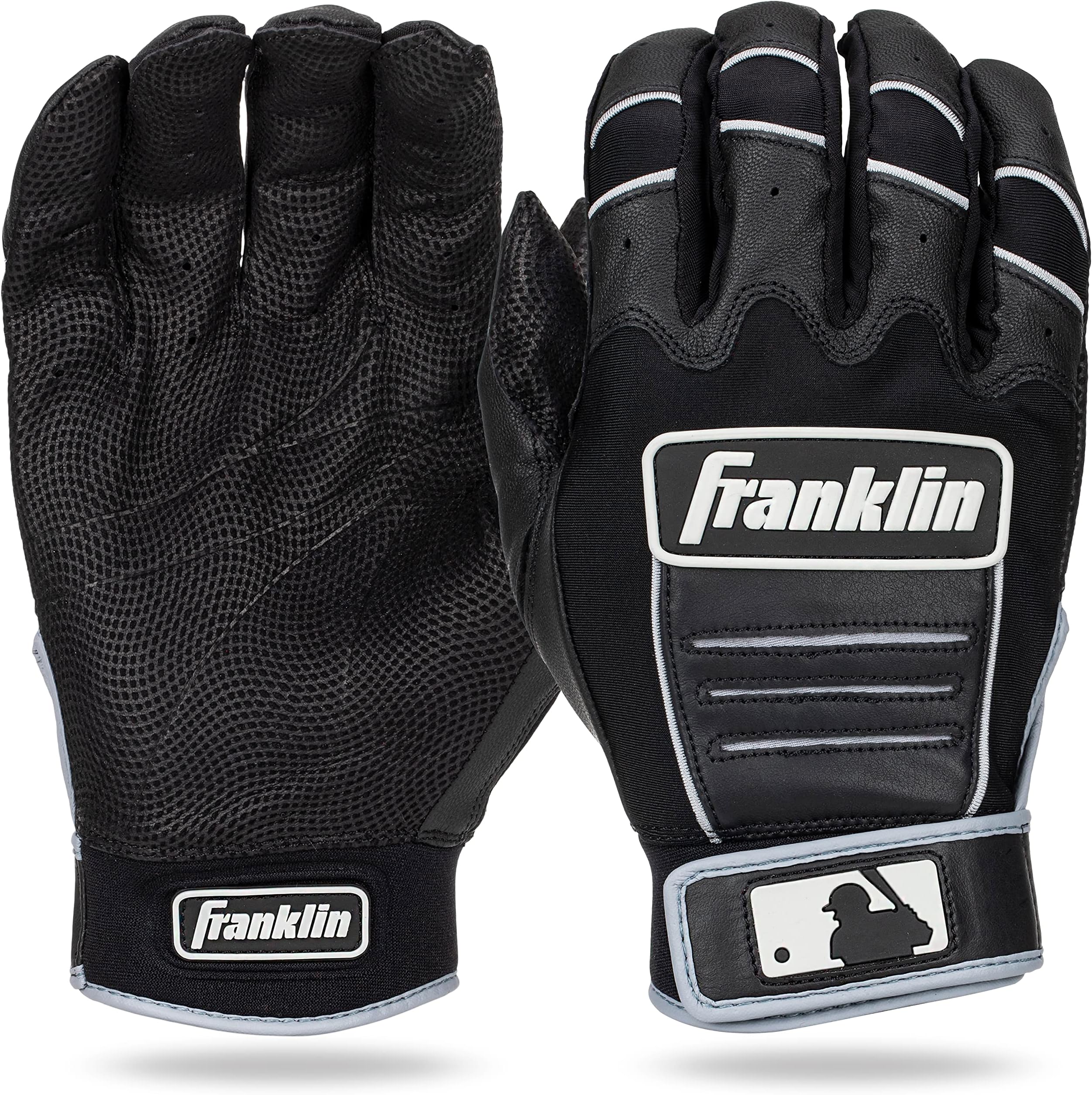 Franklin Sports MLB Baseball Batting Gloves - CFX Pro Youth and Adult - Baseball + Softball - Multiple Sizes + Colors