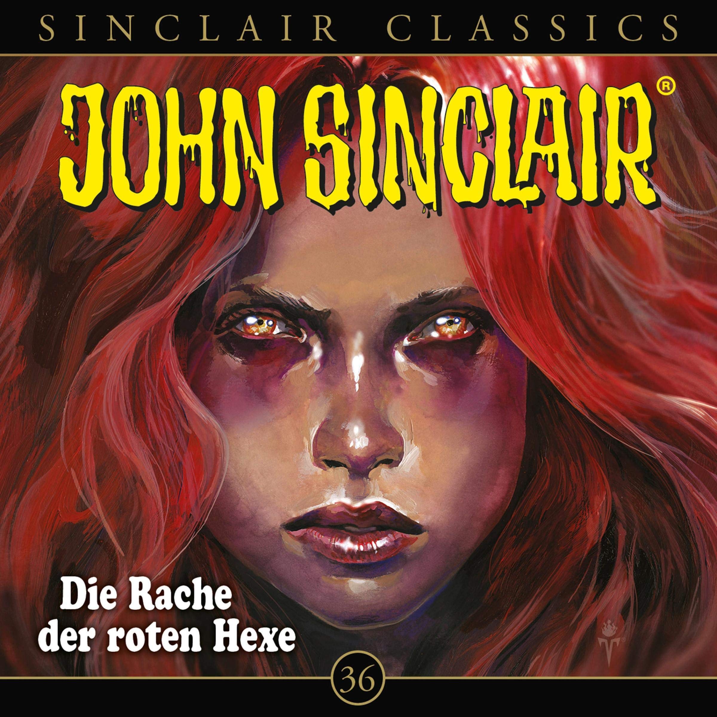 Cover art for Die Rache der roten Hexe