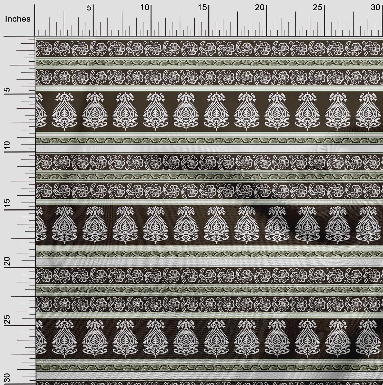 oneOone Cotton Flex Black Fabric Asian Block Sewing Craft Projects Fabric Prints by Yard 40 Inch Wide