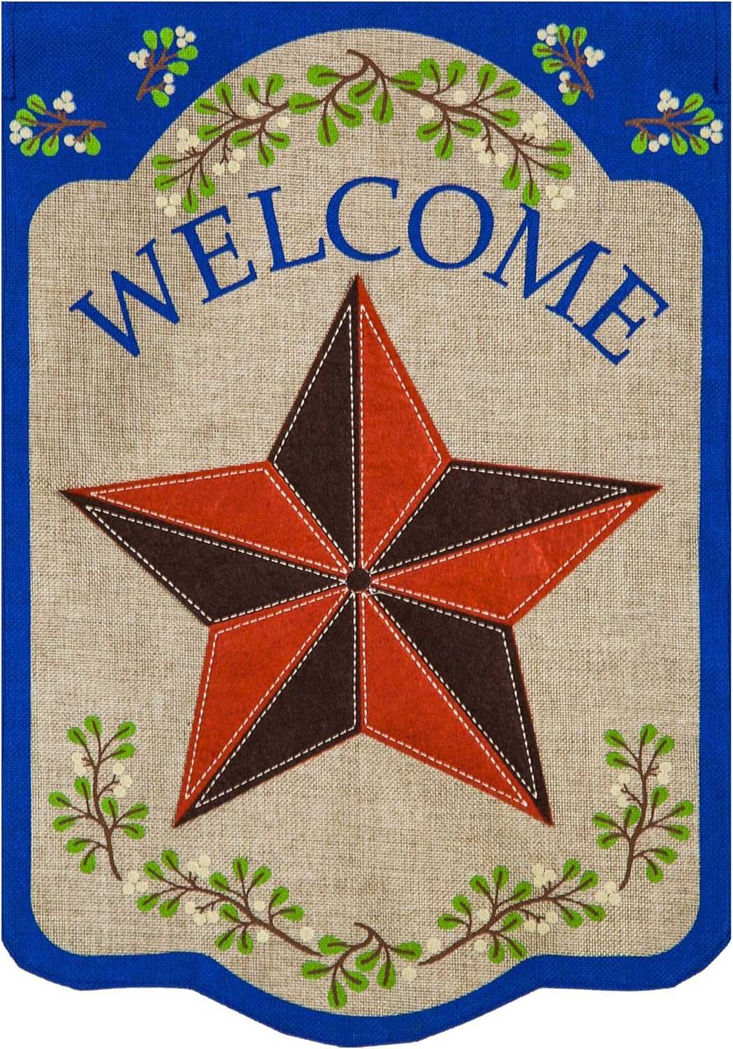 Evergreen Enterprises, Inc Country Star Vertical Flag