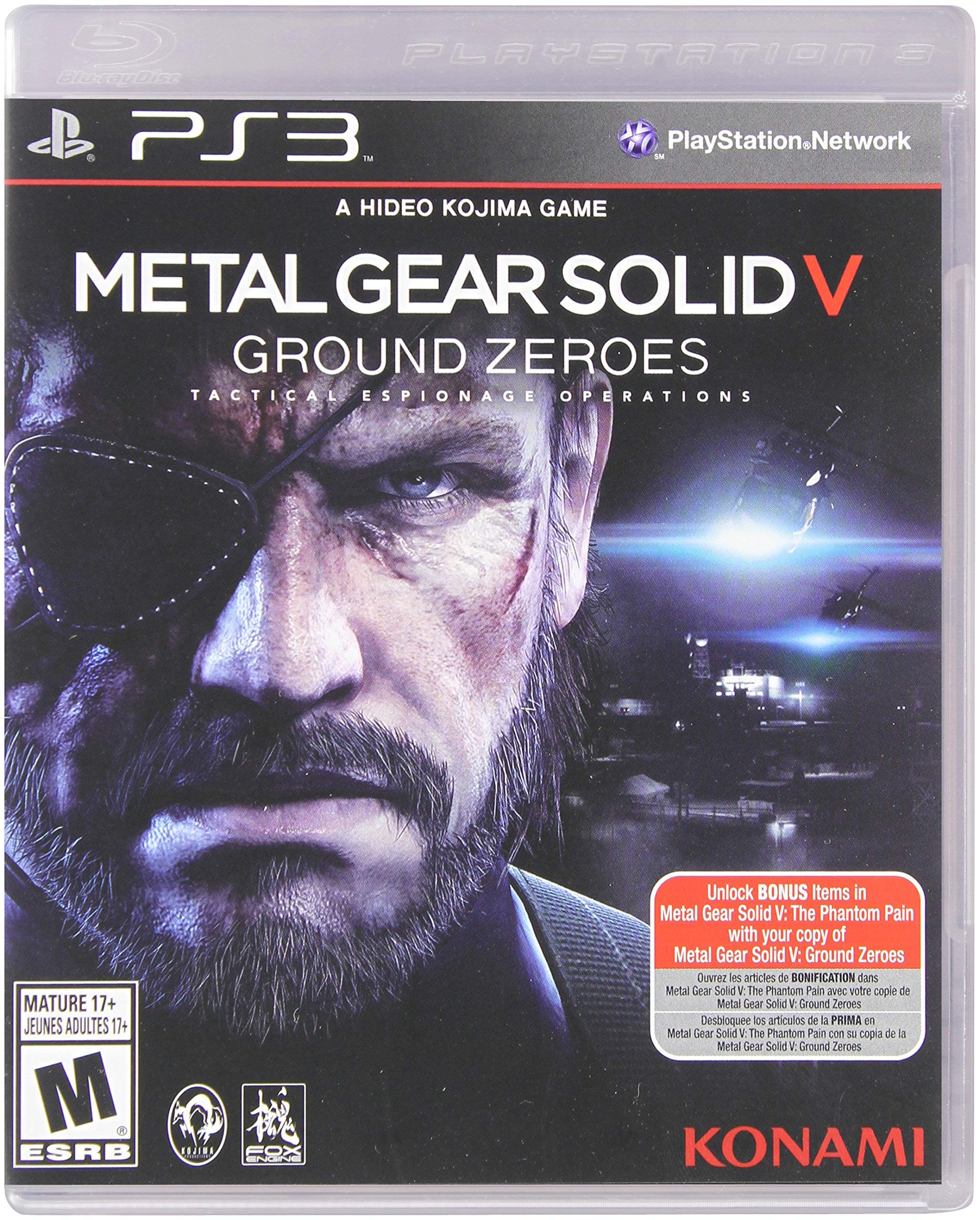Amazon.com: Metal Gear Solid V: Ground Zeroes - PlayStation 3