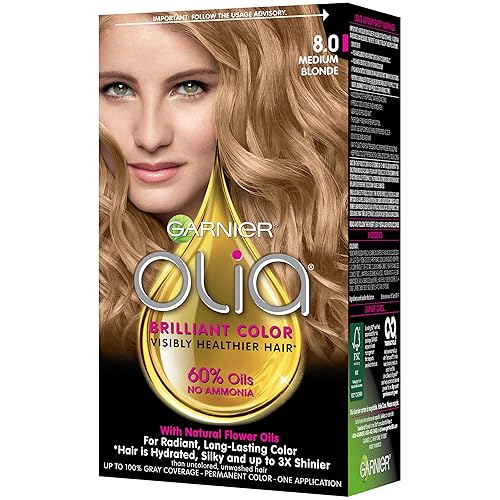 Vista 148 de Garnier Olia - Tinte para el cabello libre de amoníaco [4.0], marrón oscuro, 1 unidad (paquete de 4)