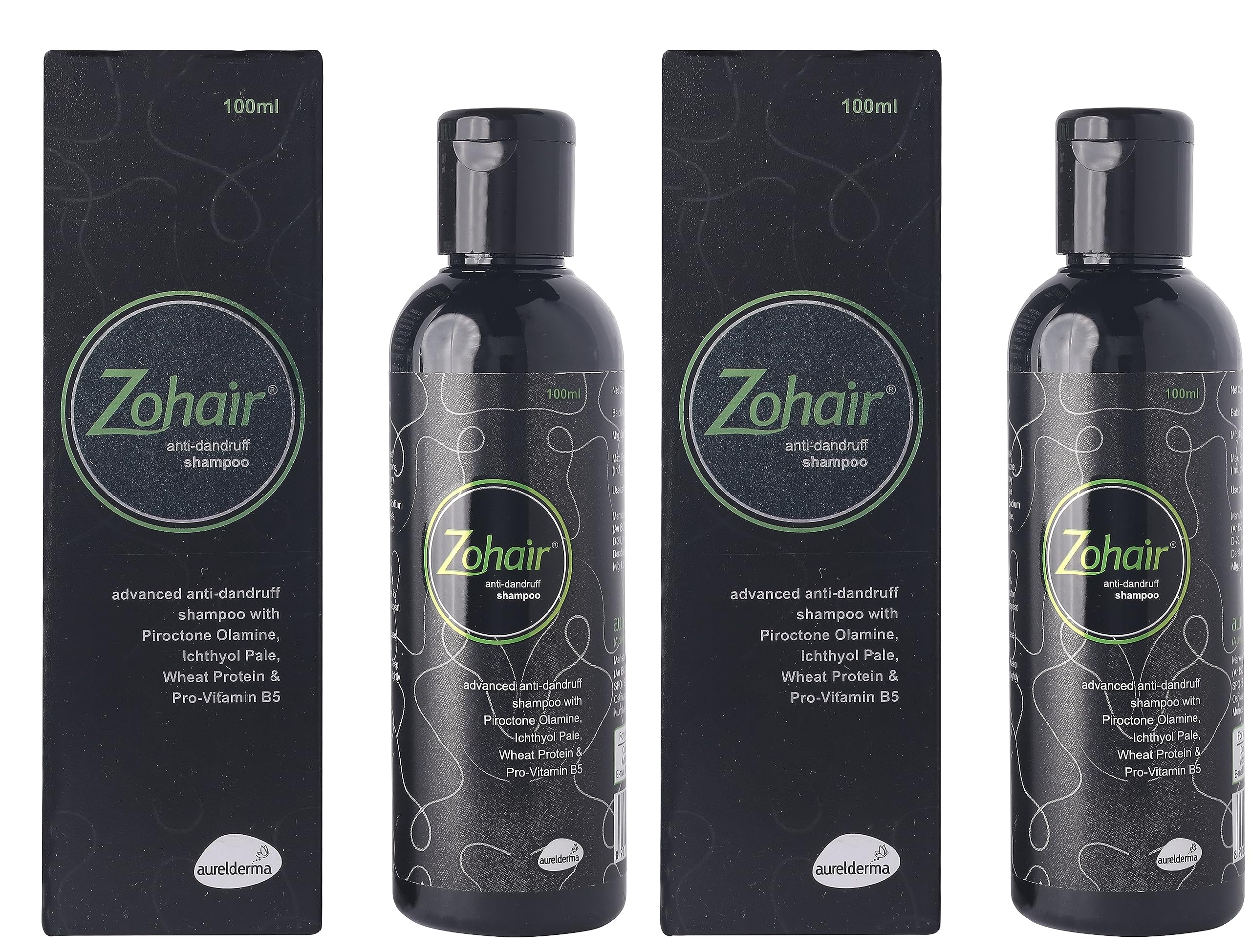 Zohair Anti-Dandruff Shampoo 100 Ml (Pack Of 2)
