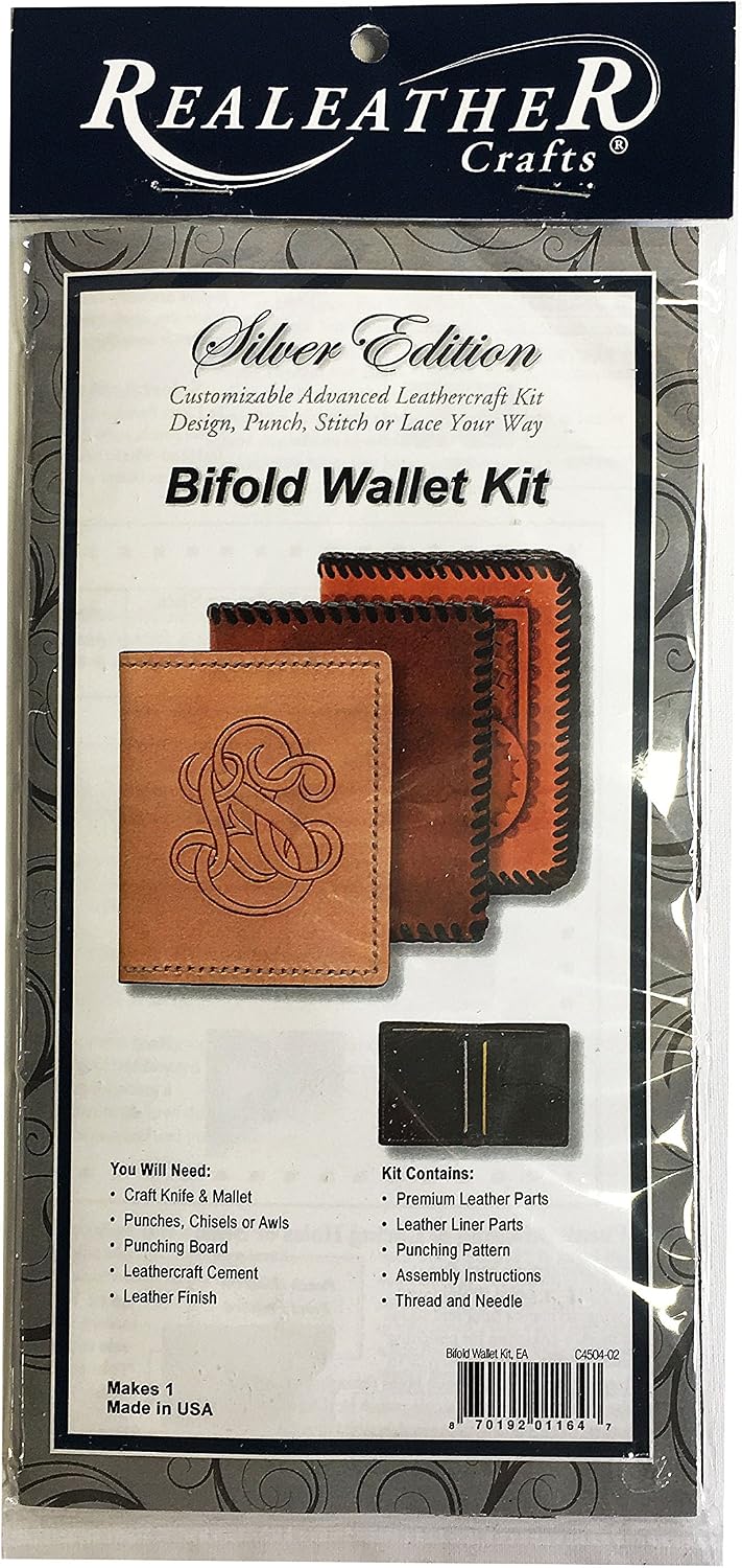 Realeather Bifold Wallet Leathercraft Kit
