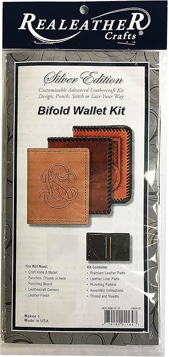 Realeather Bifold Wallet Leathercraft Kit