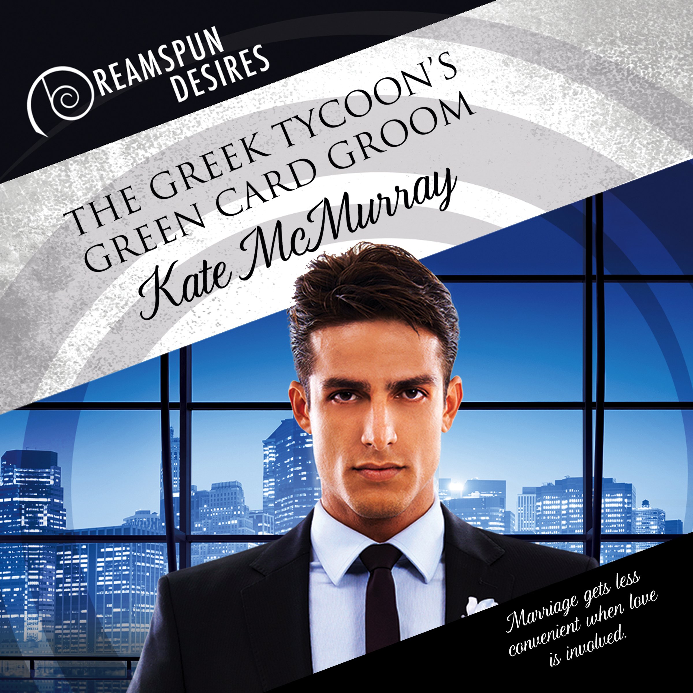 Cover art for The Greek Tycoon's Green Card Groom