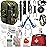 Survival Kit Emergency Supplies -67 Pcs, 14-in-1 Survival Gear: First Aid, Compass, Flashlight, Bracelet, plier, Saw & More for Outdoor Camping, Hiking & Survival. Gift for Men Boyfriends Boys Dads