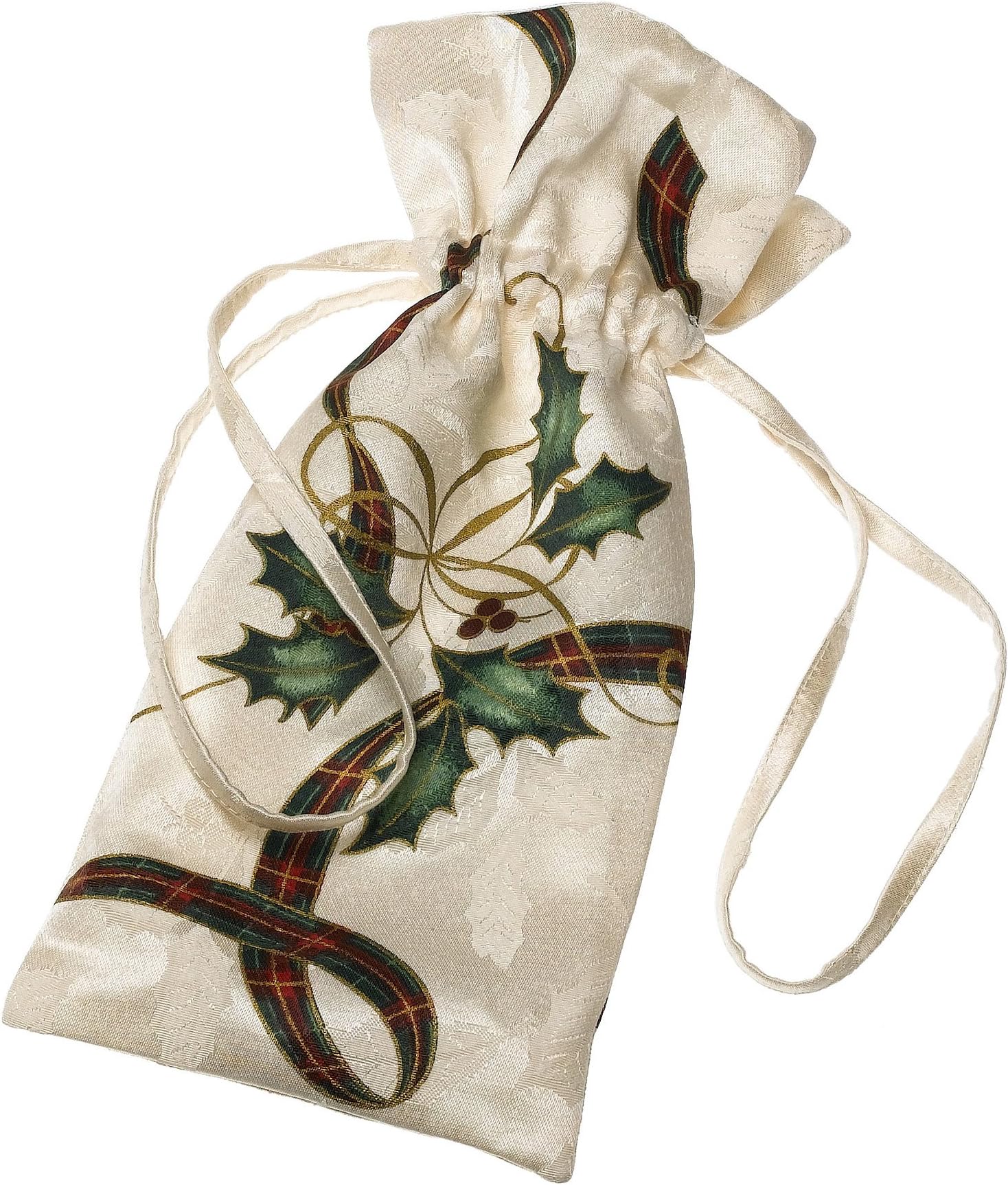 Lenox Holiday Nouveau Wine Bag, White