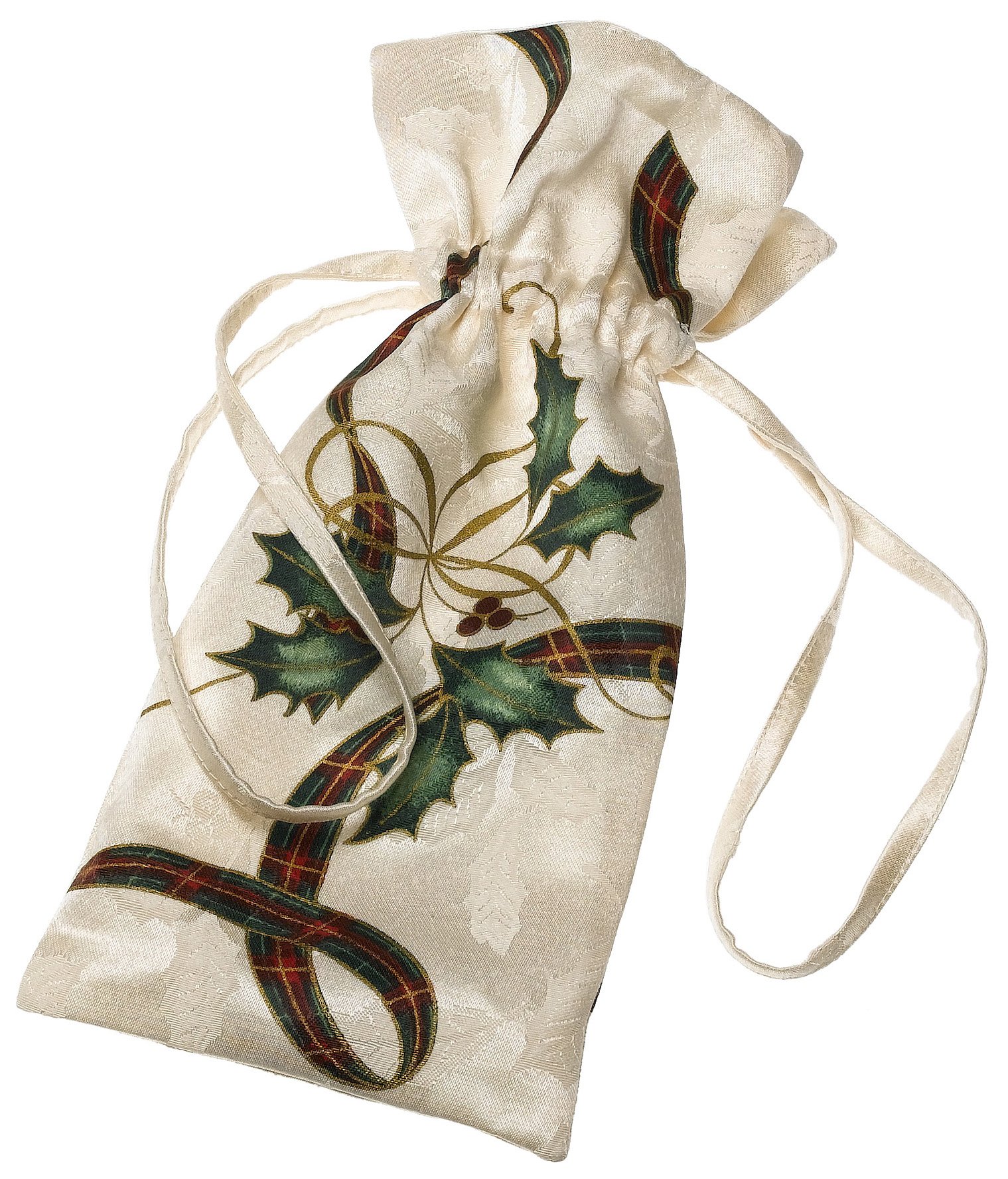 Lenox Holiday Nouveau Wine Bag, White