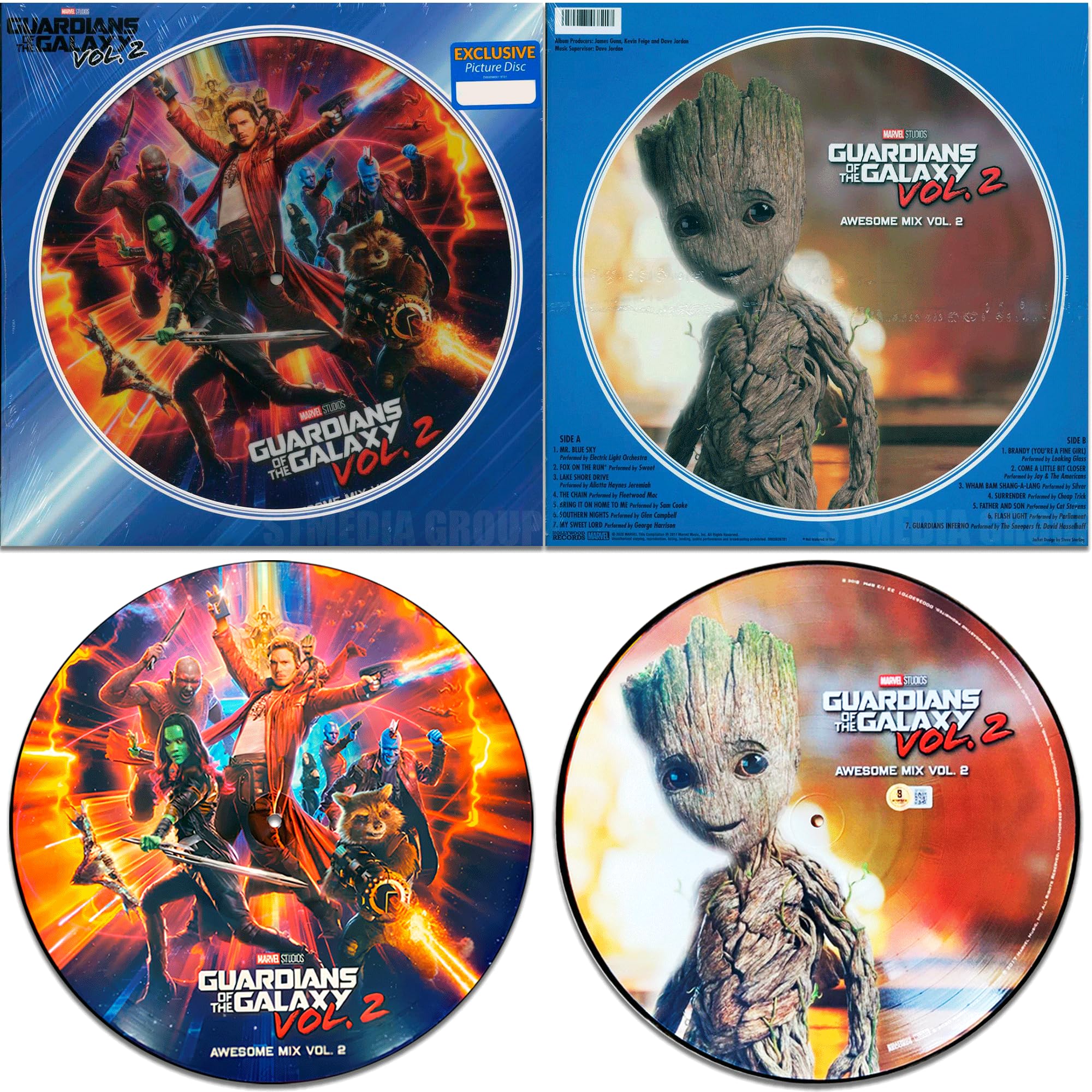 Guardians of the Galaxy Deluxe Collection - Vol.1 / Vol.2 / Vol.3 - Awesome Mix Set