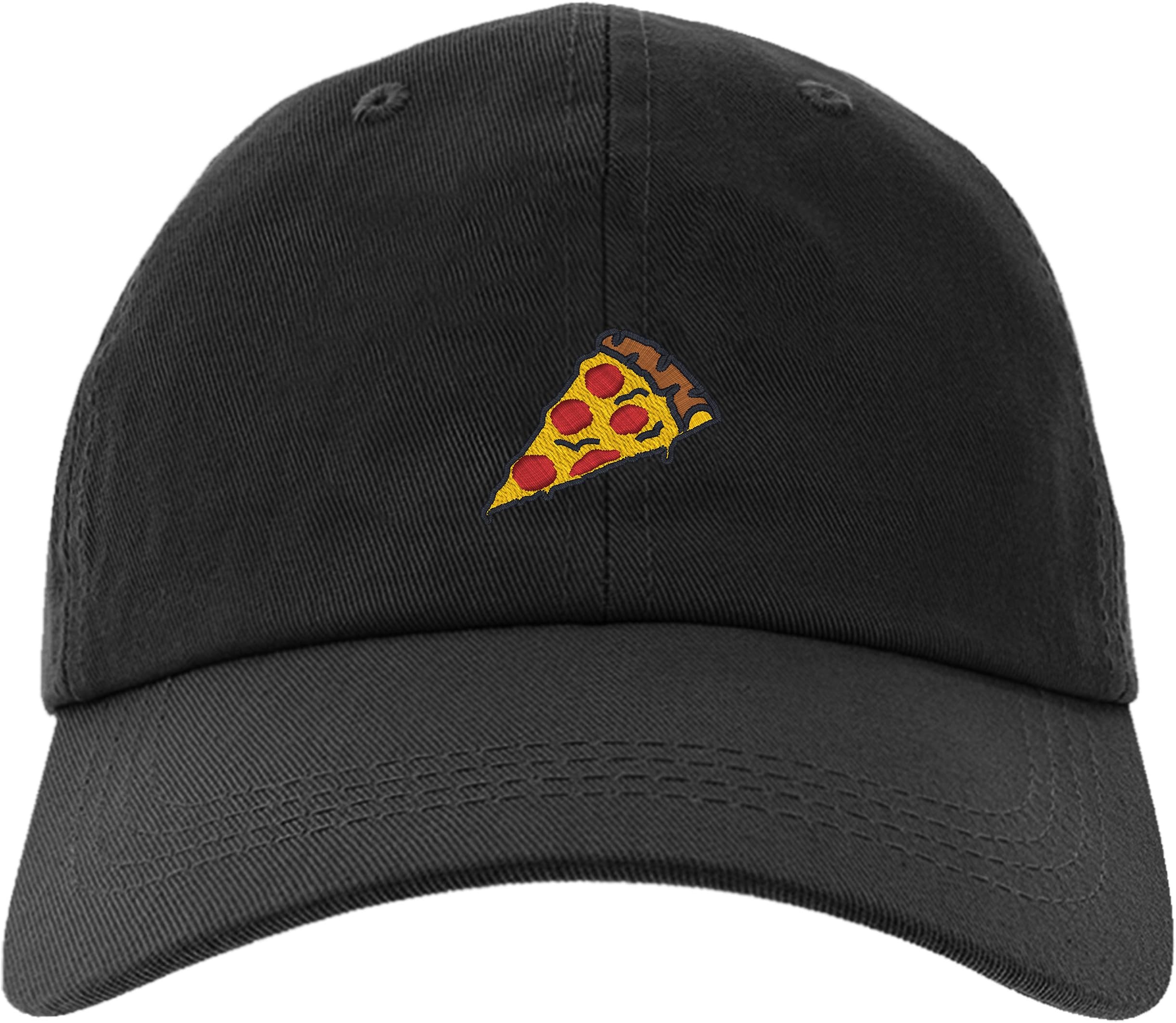 owndisCap Pizza Slice Pepperoni Embroidery Stitch Baseball Hat