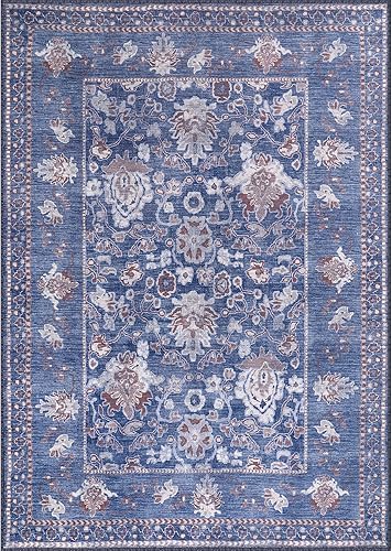 Miniatura 70 de CAMILSON Alfombra moderna de lujo de 8 x 10 pies, estilo vintage, abstracto, suave, de pelo medio, resistente a las manchas, fácil de limpiar, no