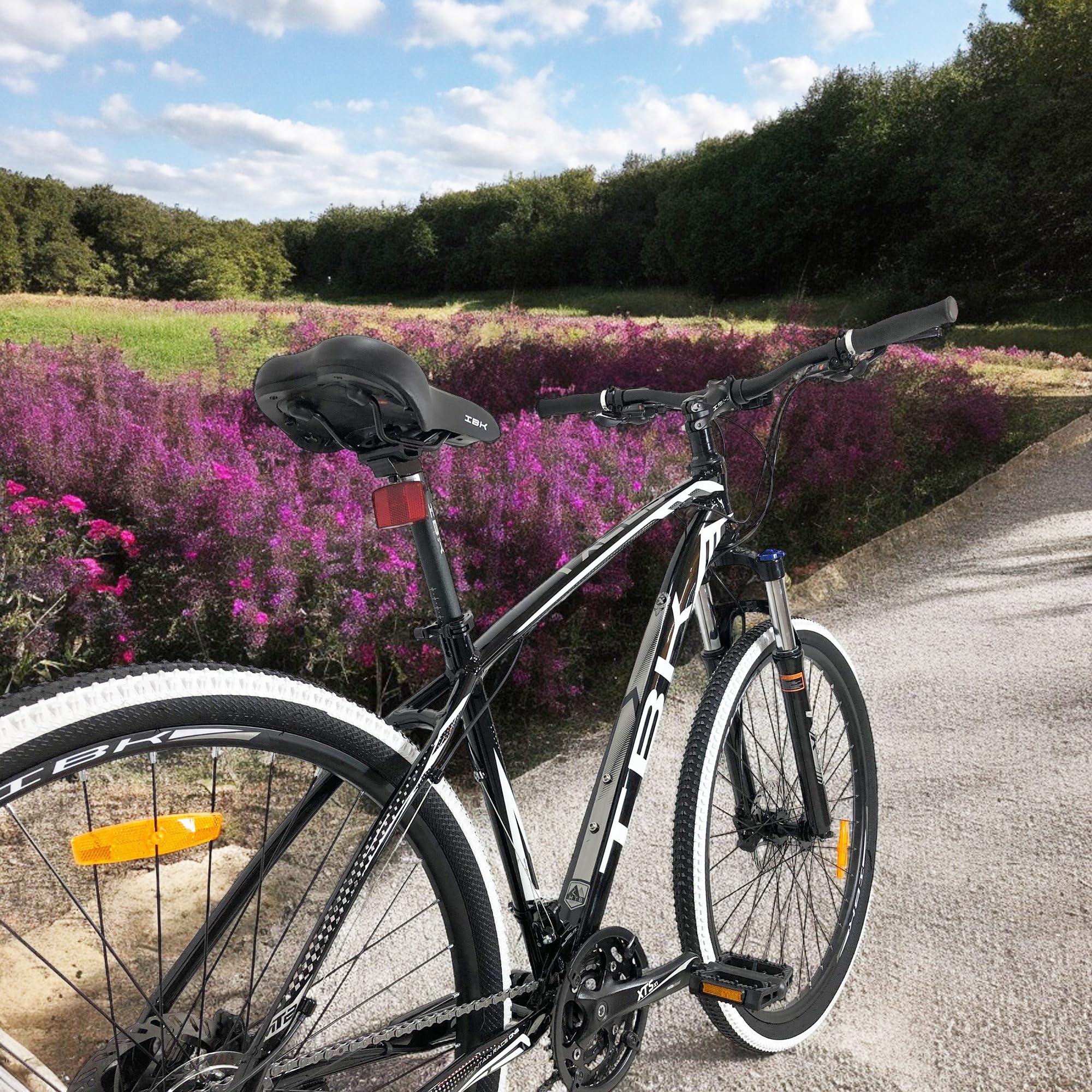 IBK Bicicletta TXC MTB 29'' Pollici Bici Mountain Bike Alluminio AMMORTIZZATA Cambio 21 Velocità Freni a Disco IDRAULICI