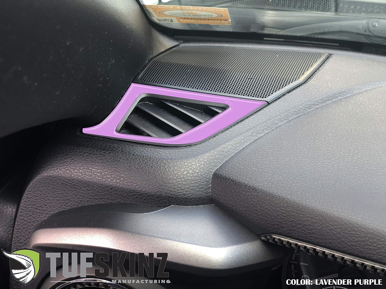 TufSkinz Upper Vent Accent Trim - Compatible with 2016-2023 Tacoma