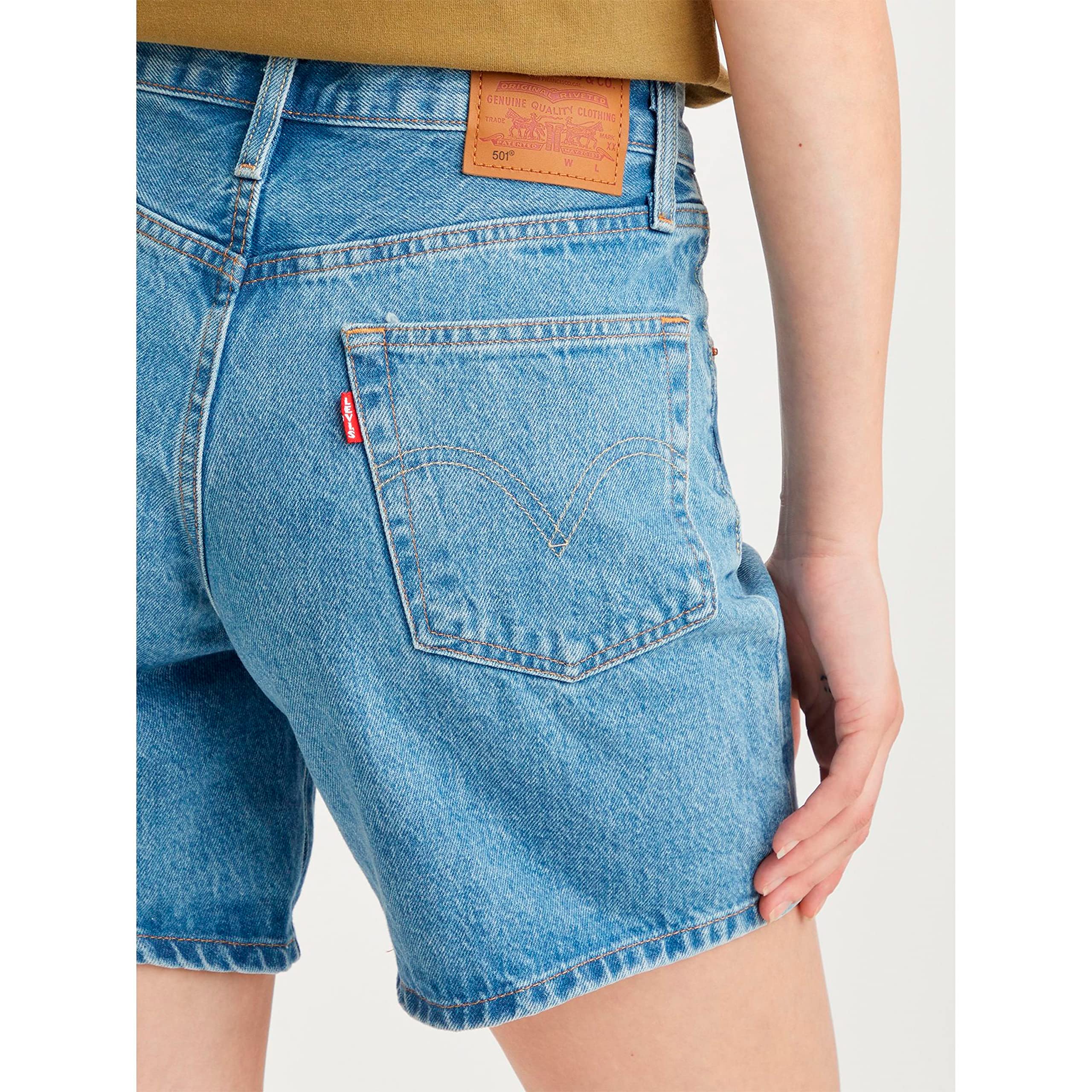 Levi'S 501 Rolled Short Pantalones Cortos Vaqueros Mujer