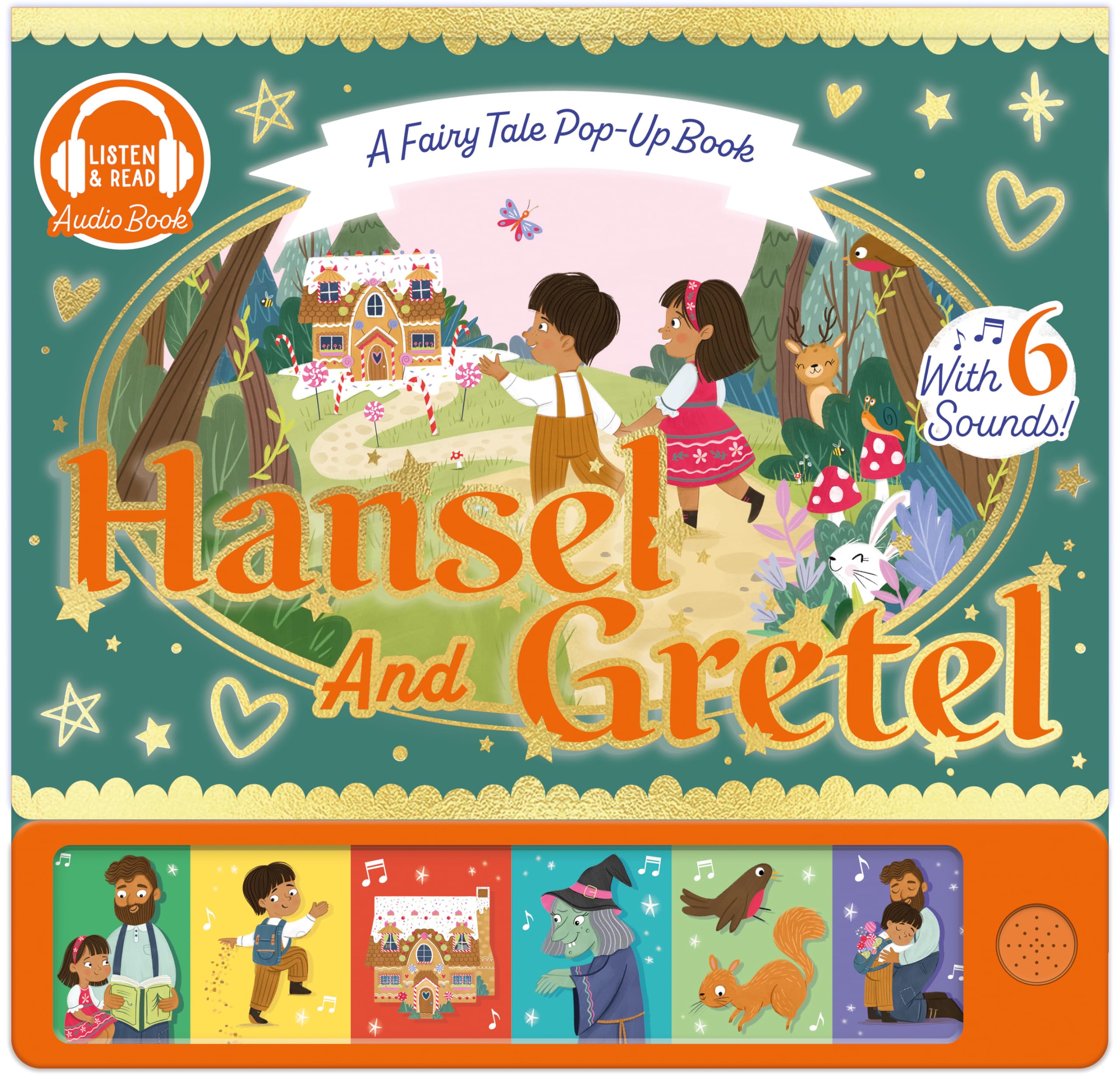 Hansel and Gretel: A Fairy Tale Pop-Up Book (Fairy Tale Pop-Up Sound Books)