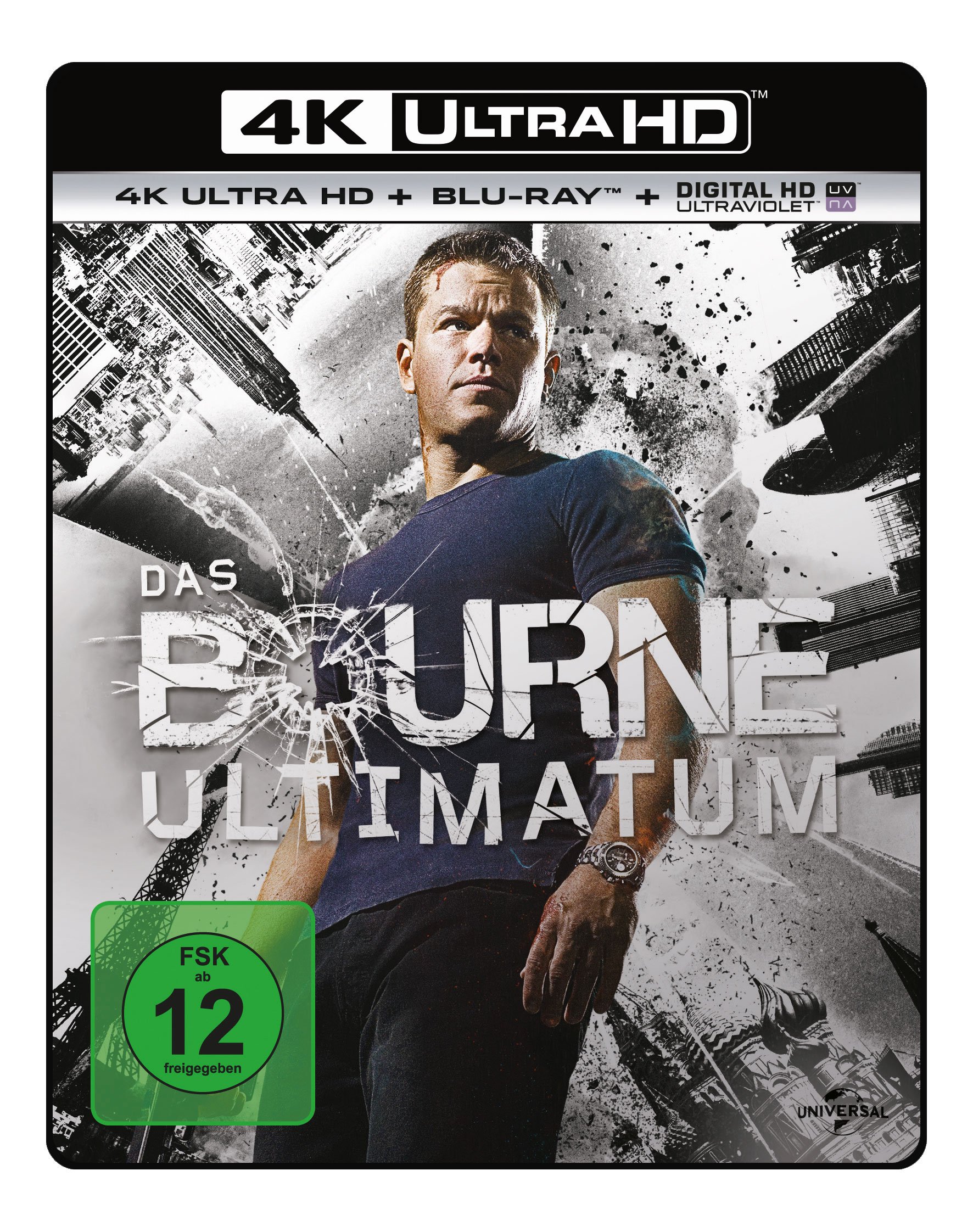 DAS BOURNE ULTIMATUM-4k Ultra-HD - MOVI [Blu-ray] [2007]